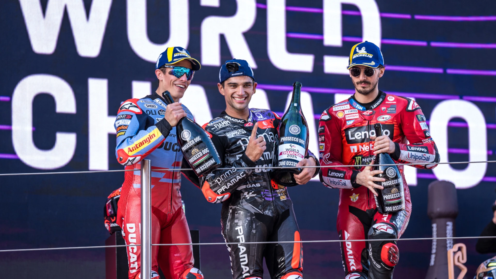 WORLD CHAMPION: Martin wins first MotoGP world championship