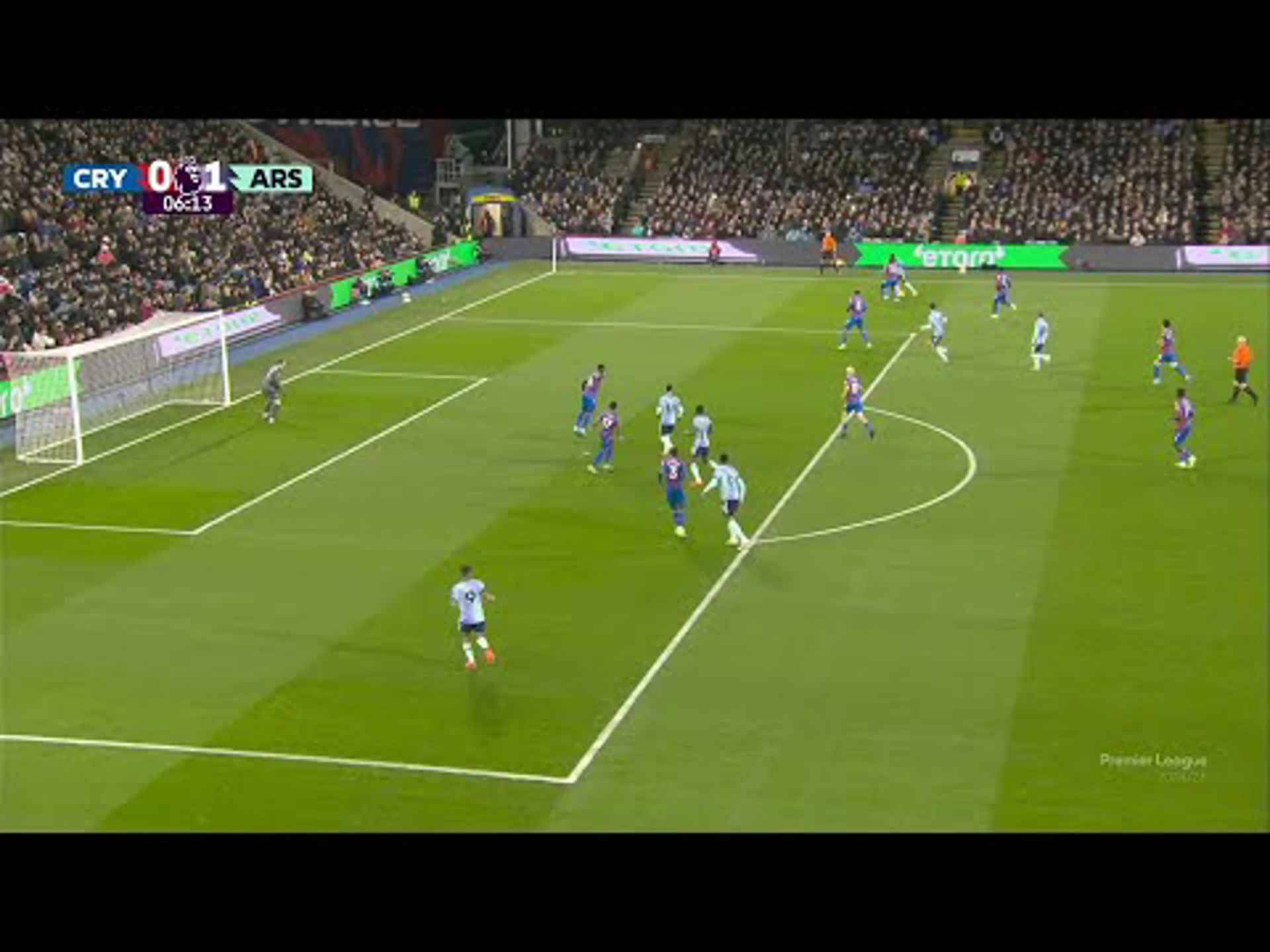 Gabriel Jesus | 6ᵗʰ Minute Goal v Crystal Palace