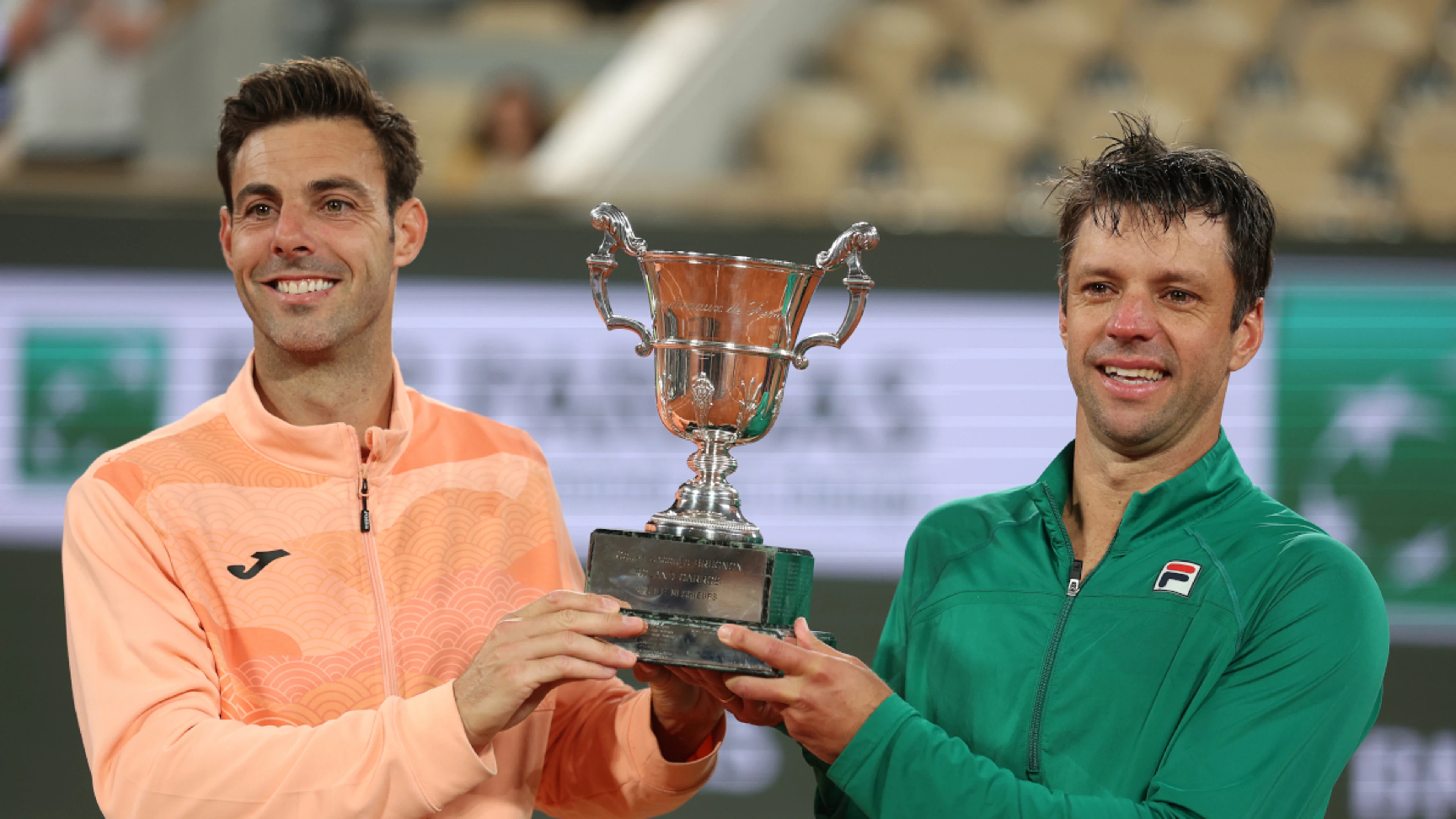 Granollers, Zeballos win first Grand Slam doubles title at French Open