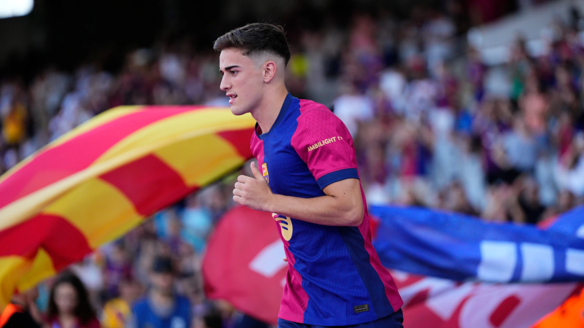 Gavi returns to Barcelona training after ACL injury