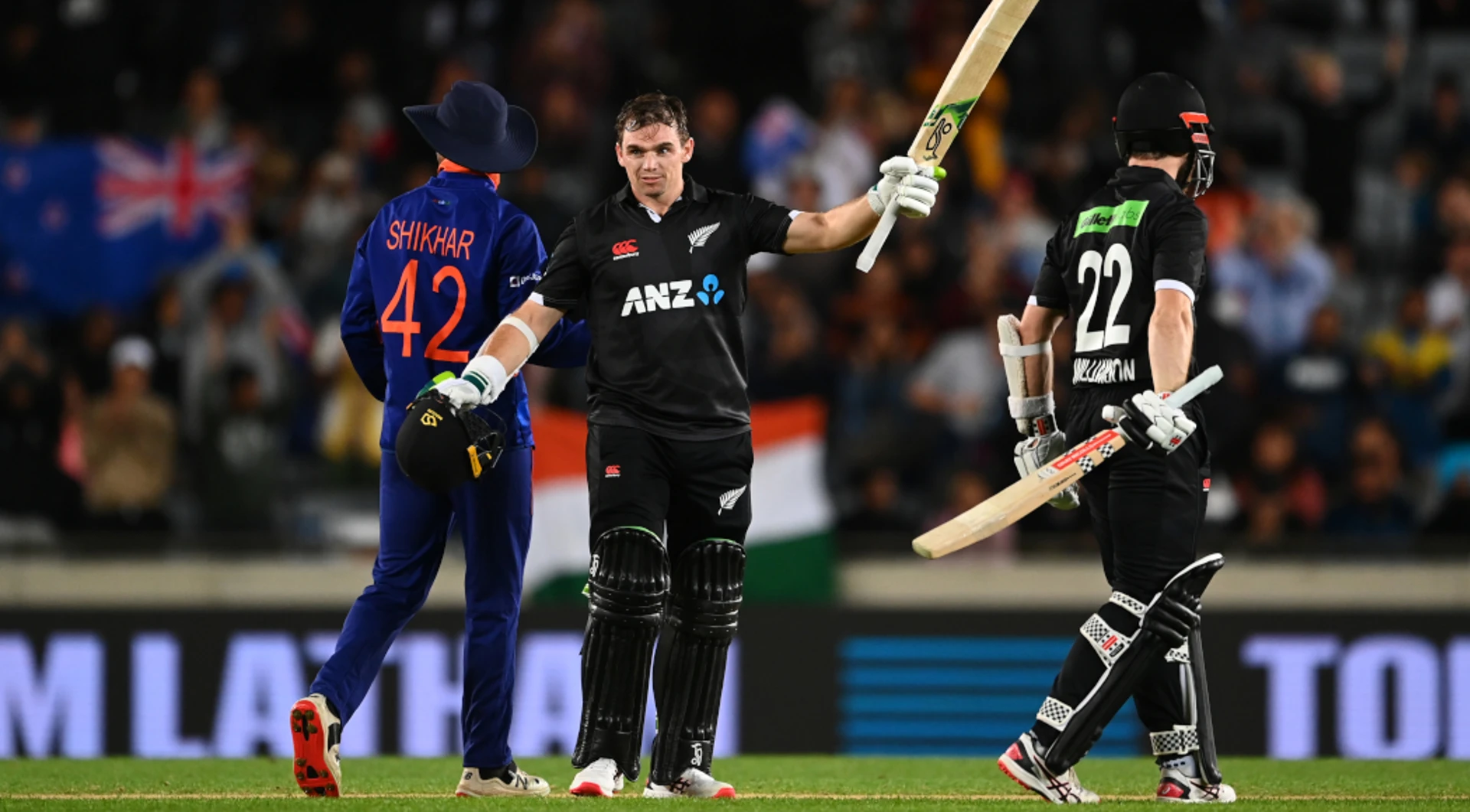 Latham smashes century as New Zealand down India in 1st ODI