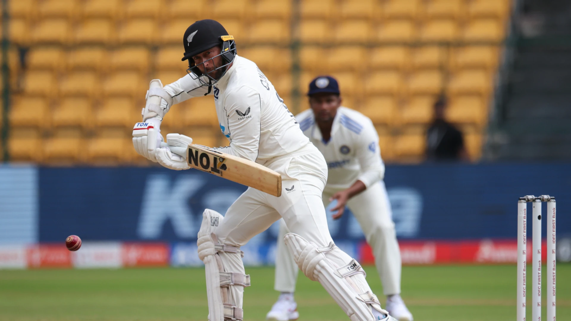 DAY 1: Ashwin strikes twice for India before lunch in second test against New Zealand