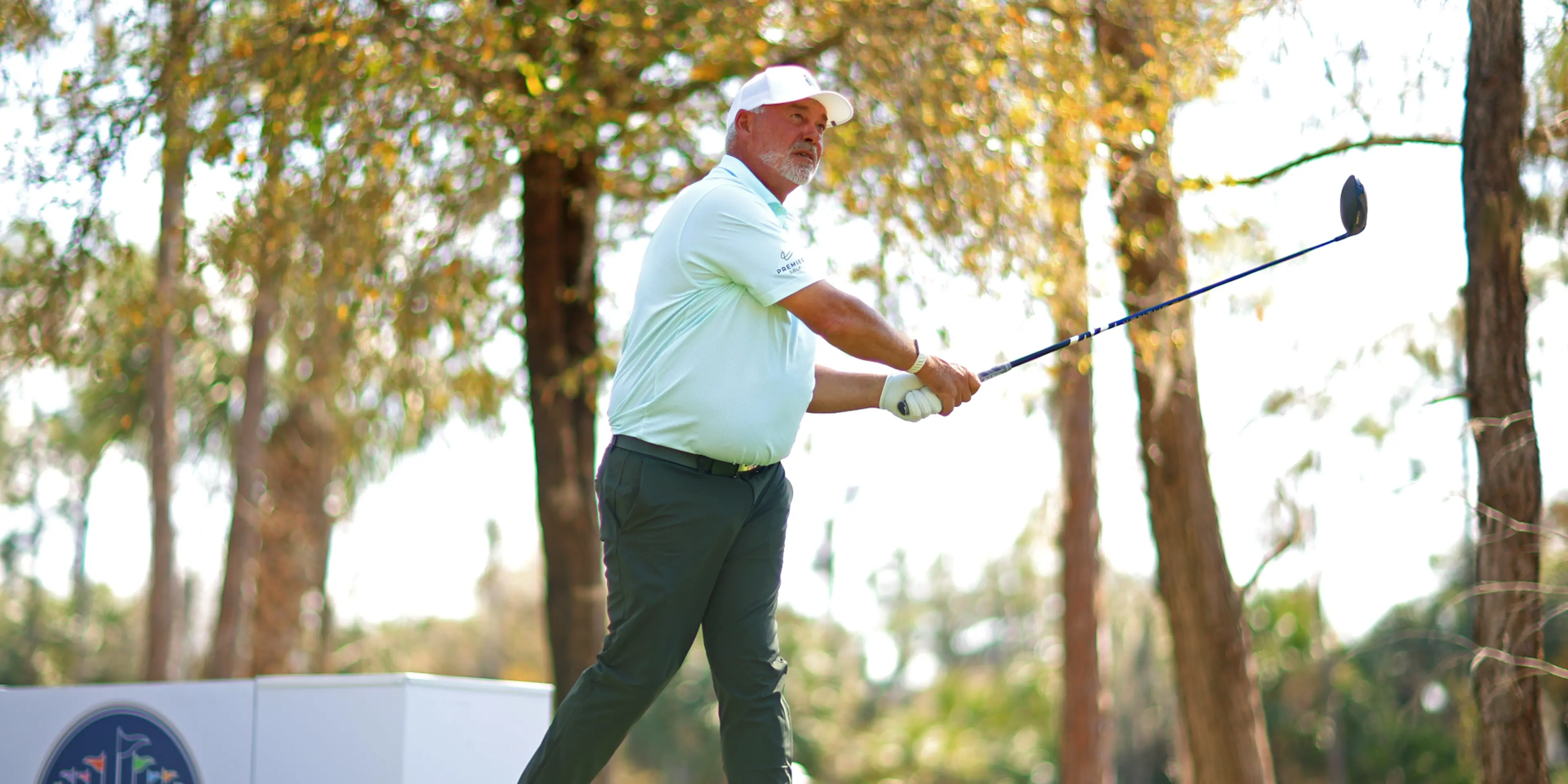 Darren Clarke posts 2 eagles, shares Chubb Classic lead with Michael Wright