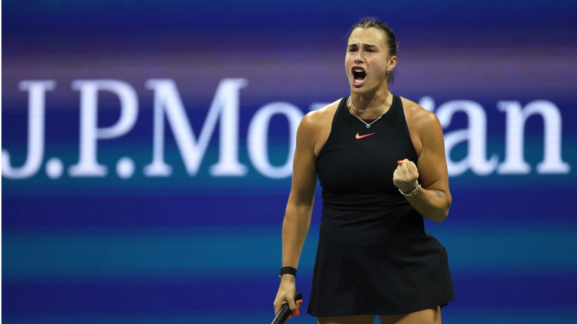 Sabalenka shrugs off late US Open start to battle past Alexandrova