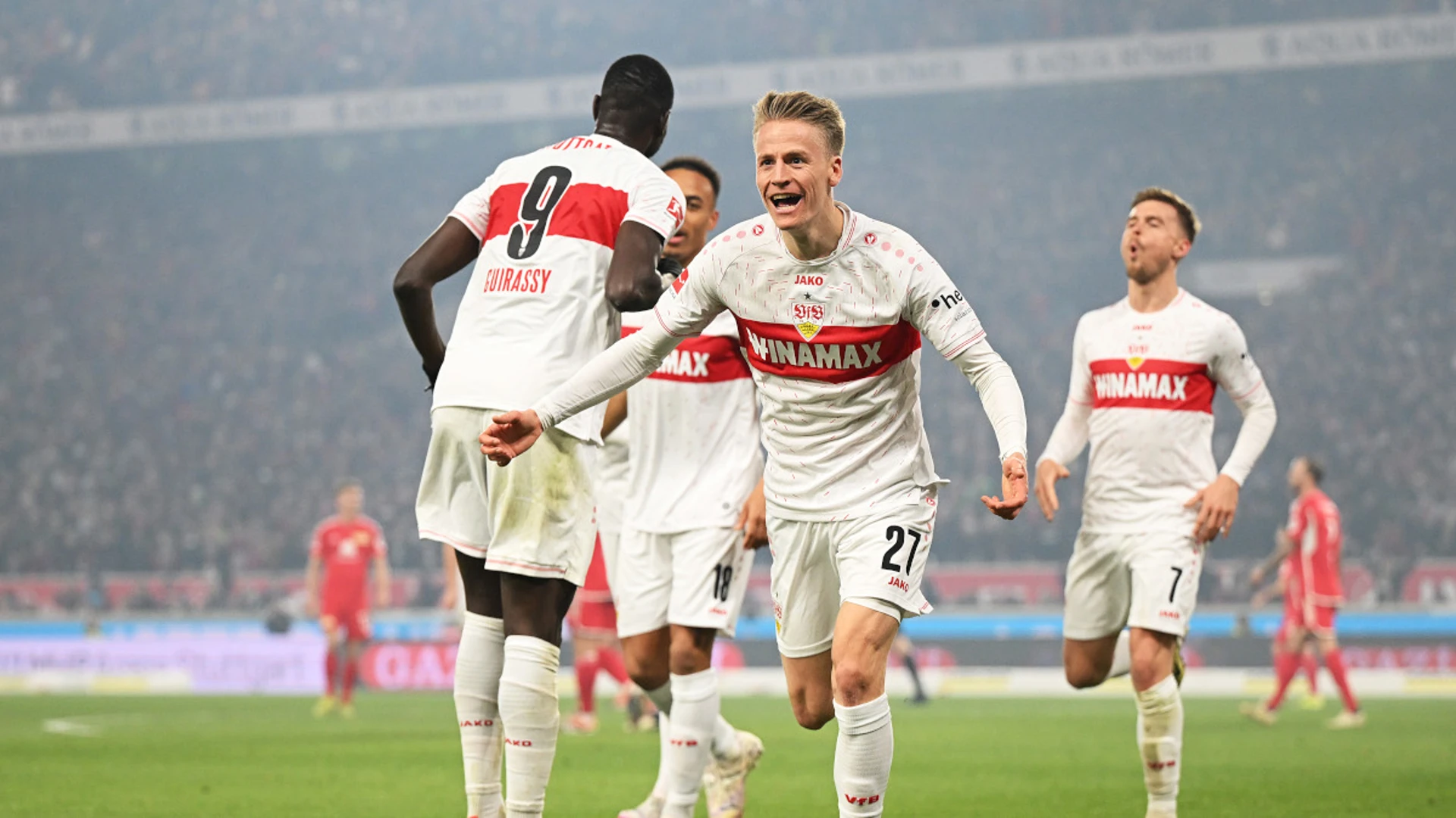 Stuttgart close in on second spot with win over Union Berlin