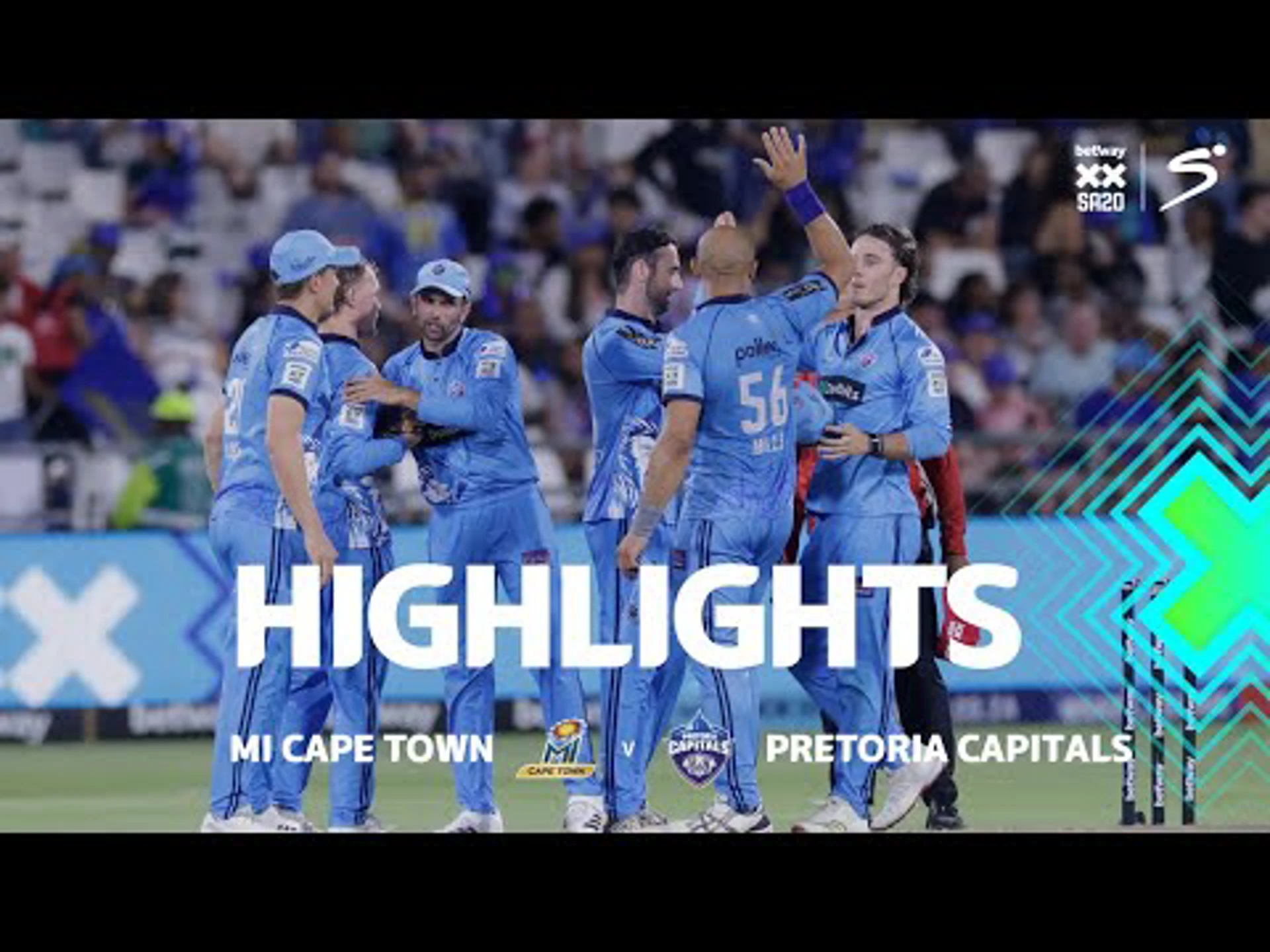 MI Cape Town v Pretoria Capitals | Short Highlights | Betway SA20