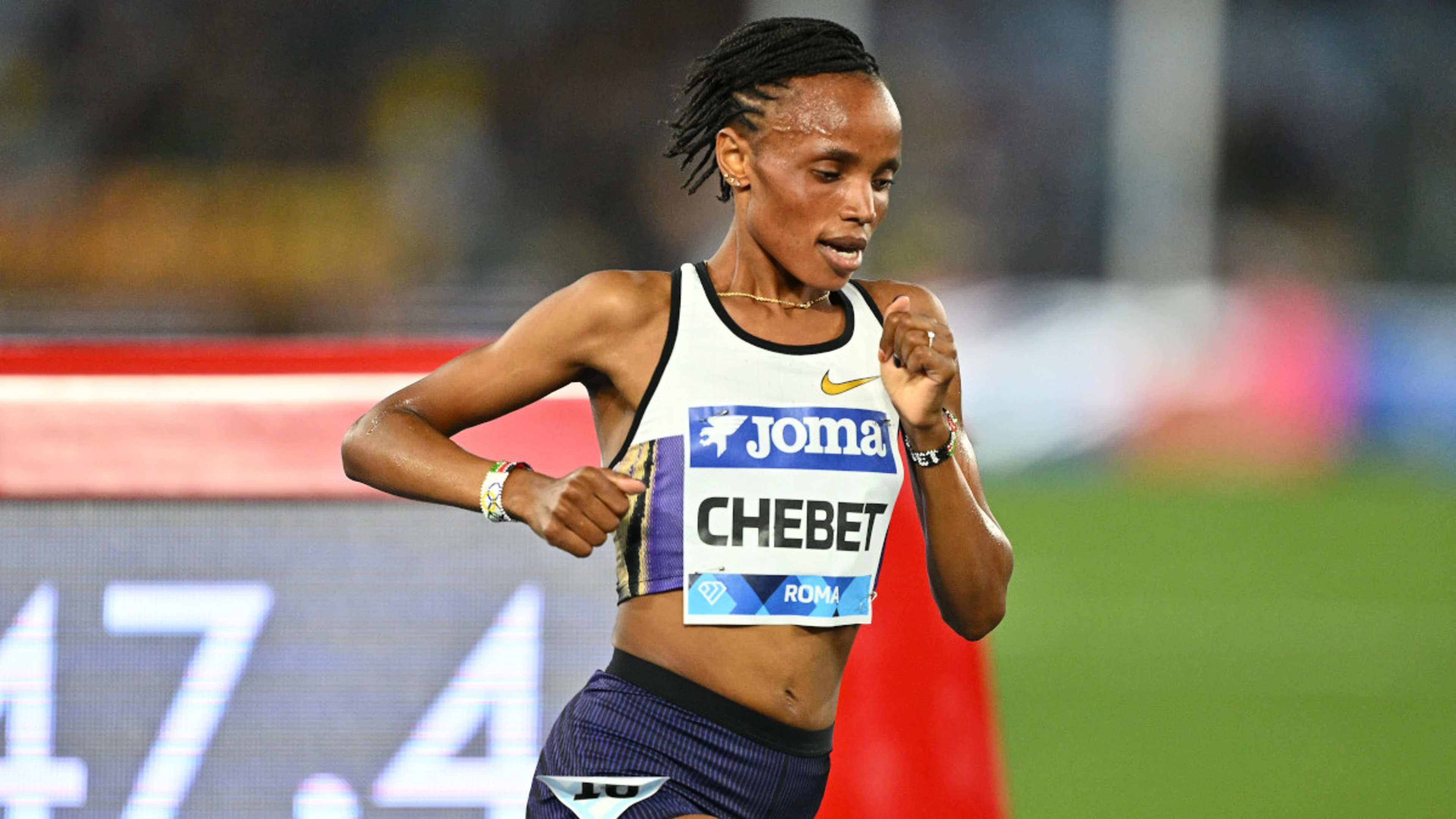 Kenya's Chebet nears 5000m world record at Rome Diamond League