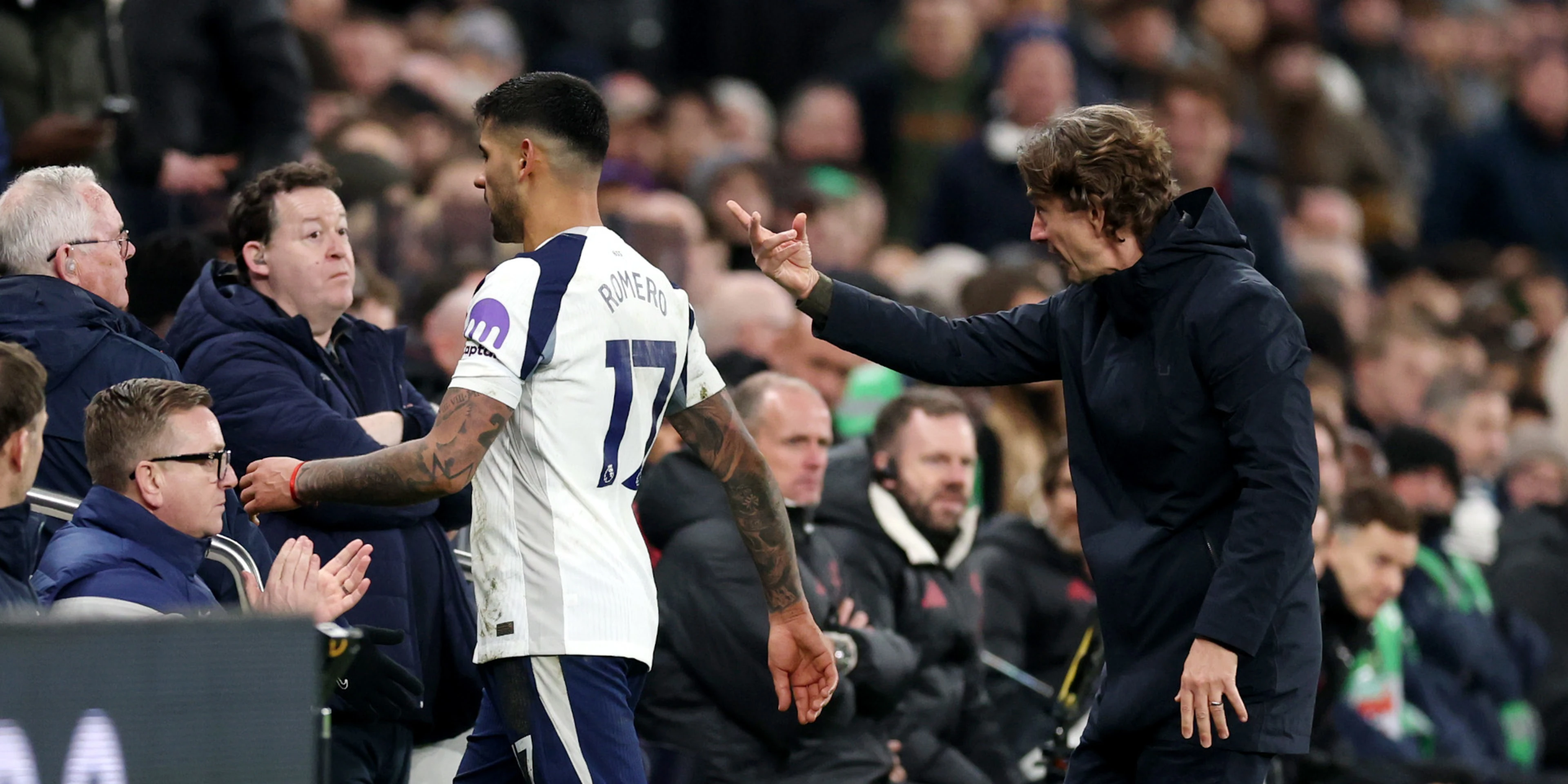 Spurs captain Romero facing increased ban after Liverpool red card