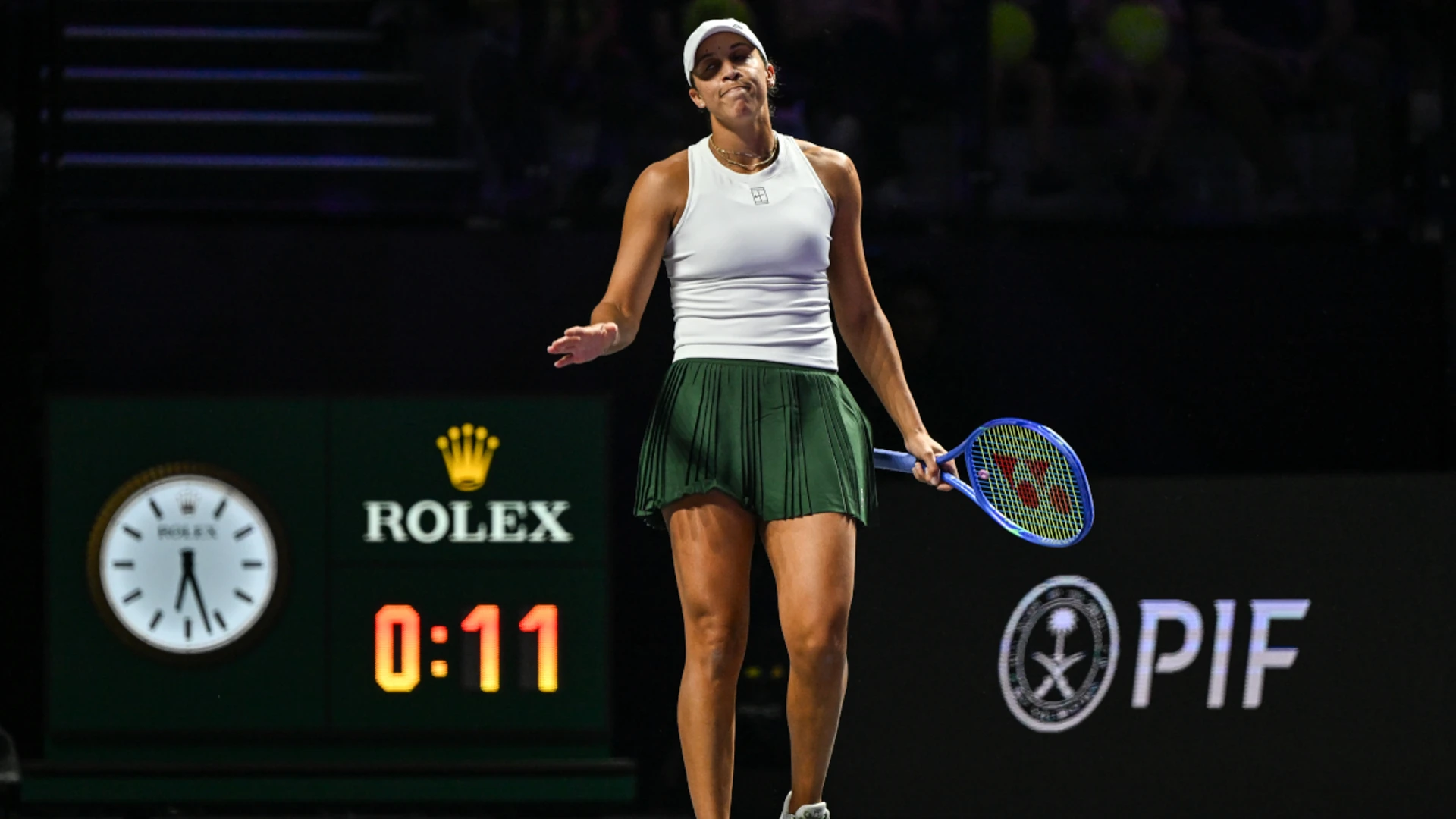Keys withdraws from WTA Finals with illness