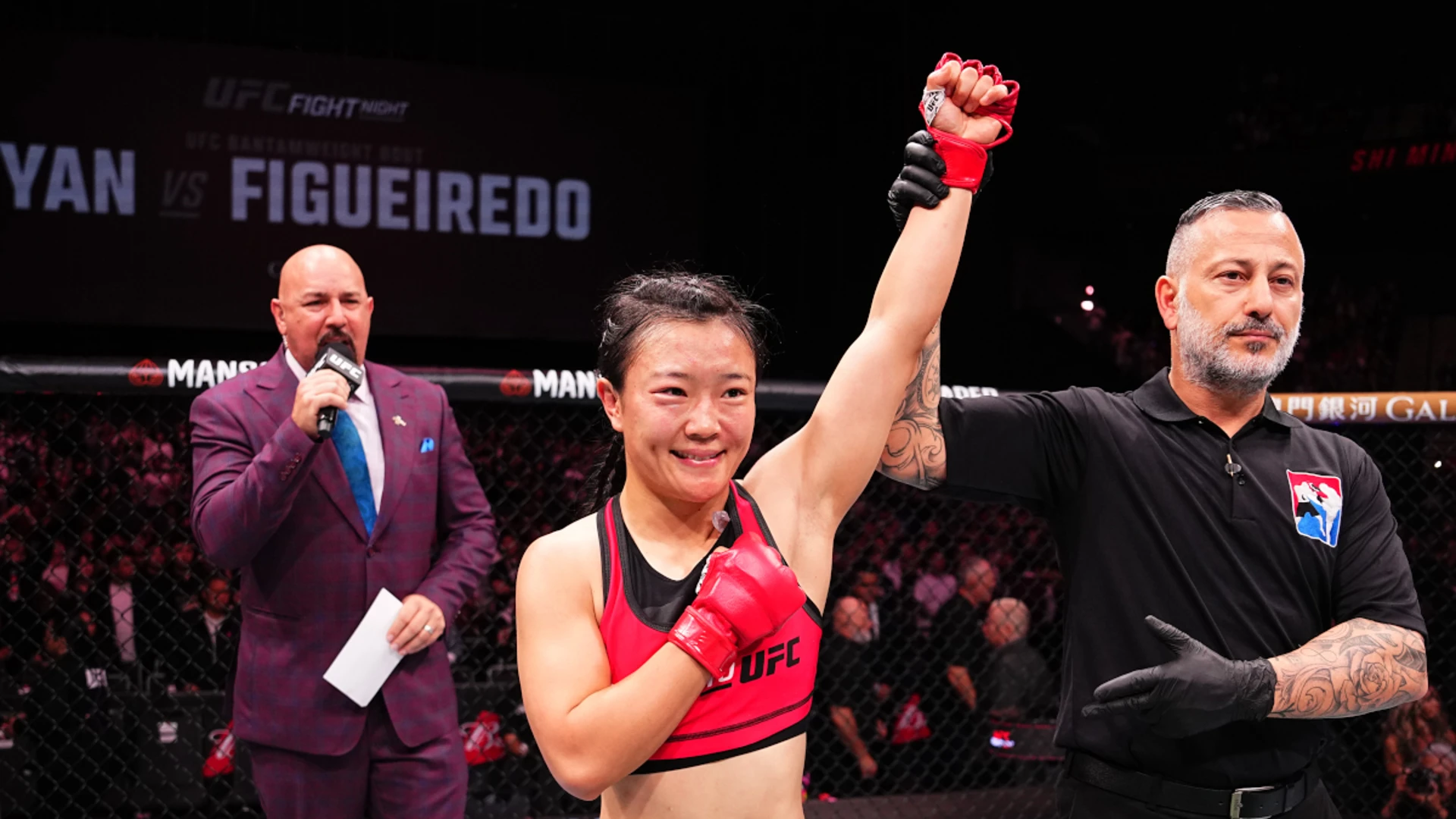 A healer and a fighter: The double life of UFC star Shi Ming