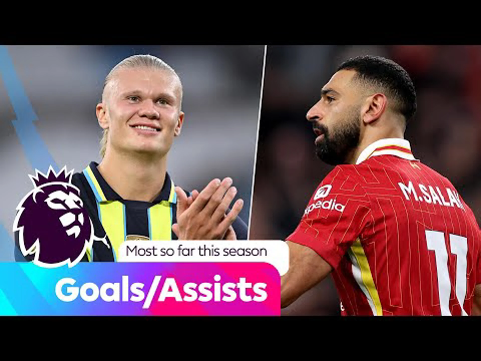 Most Goal involvements so far this season | Premier League