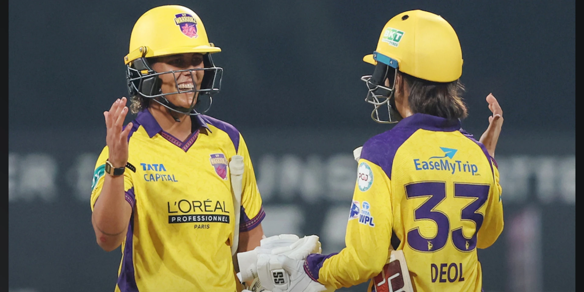 Deol and Tryon clinch first win for UP Warriorz