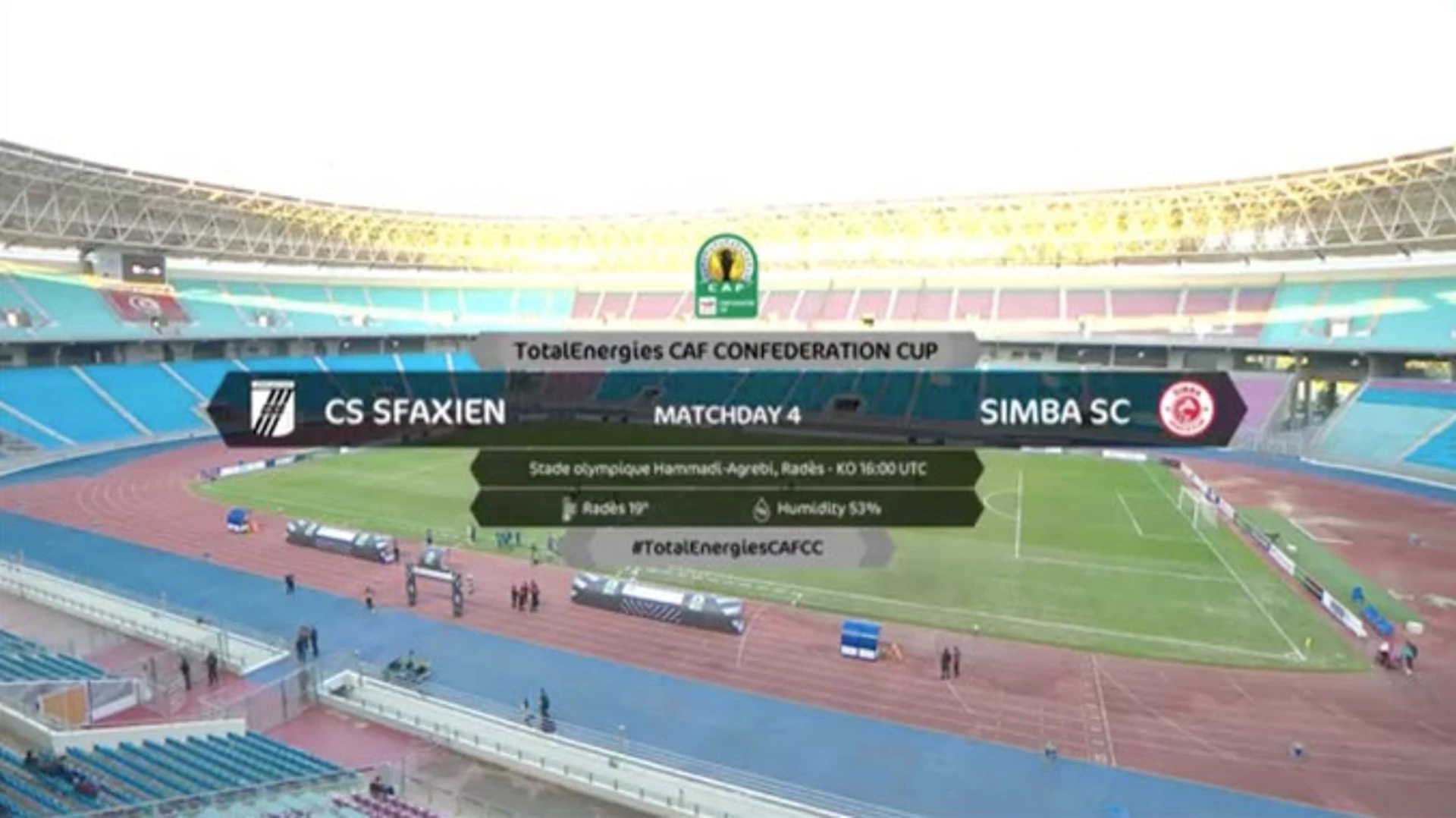 CS Sfaxien v Simba | Match Hoghlights | CAF Confederation Cup