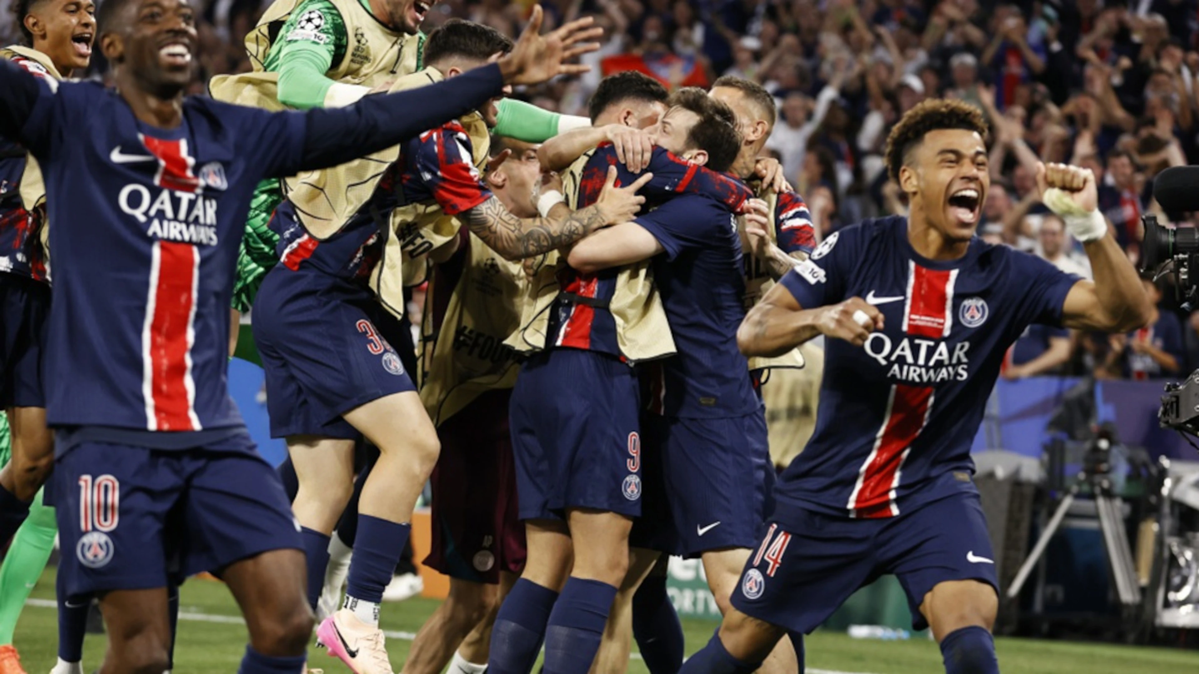 Paris Saint-Germain win the Champions League in style