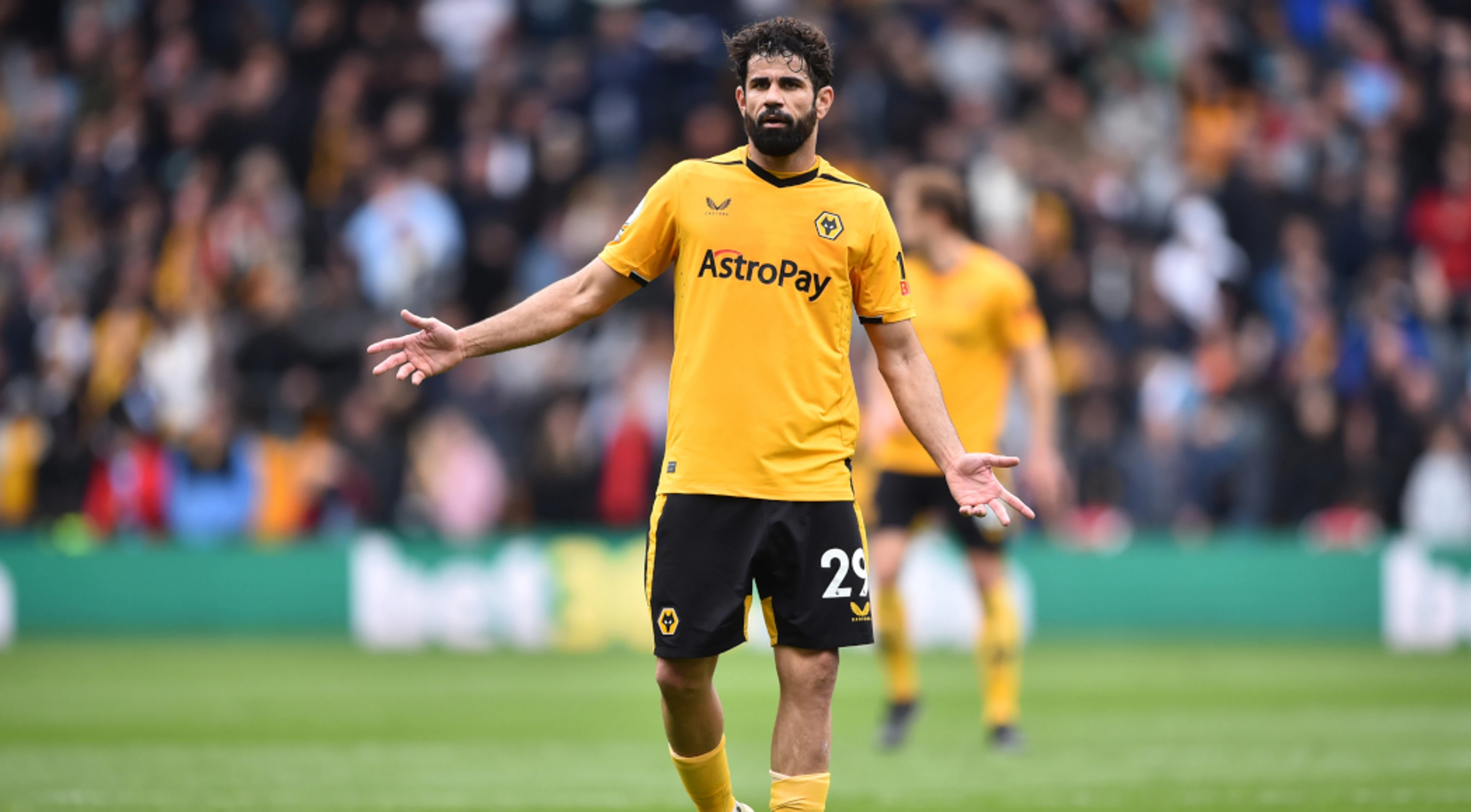 Costa grabs first Wolves goal in  win over Brentford