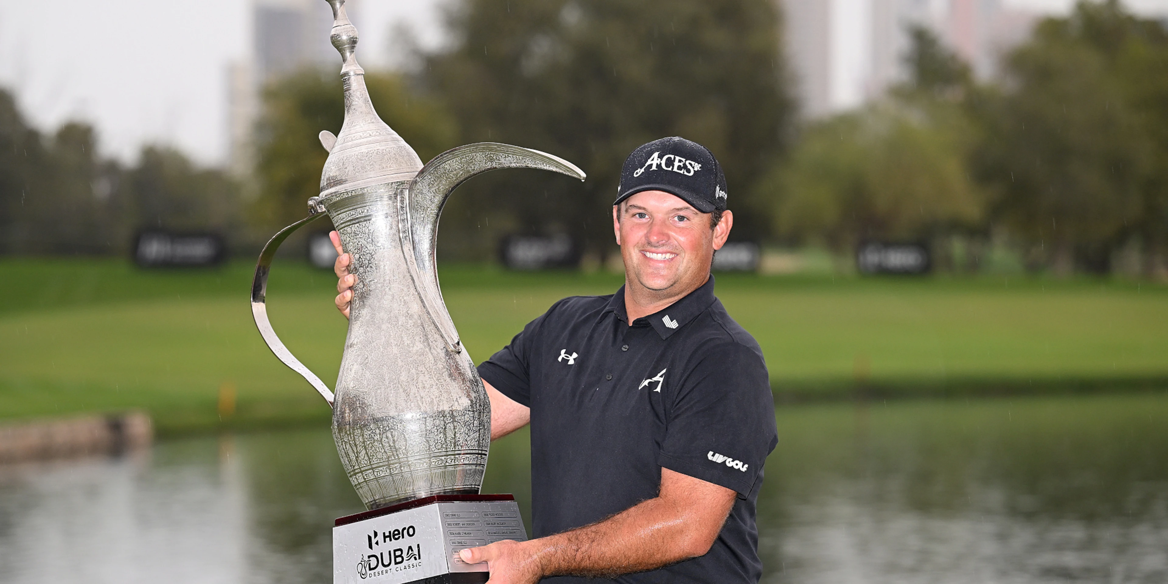 Reed glides to victory in Dubai Desert Classic