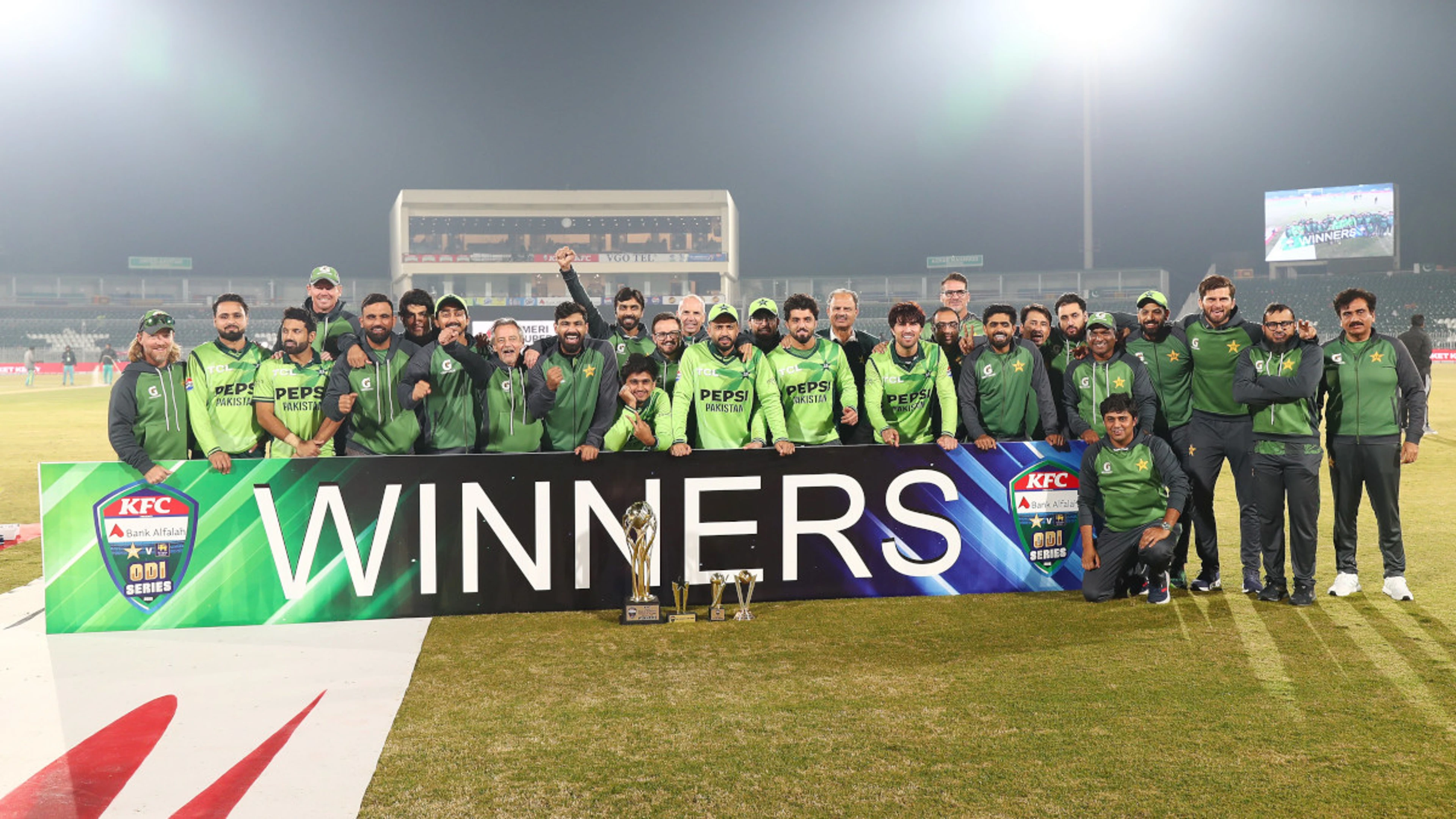 Clinical Pakistan whitewash Sri Lanka in ODI series