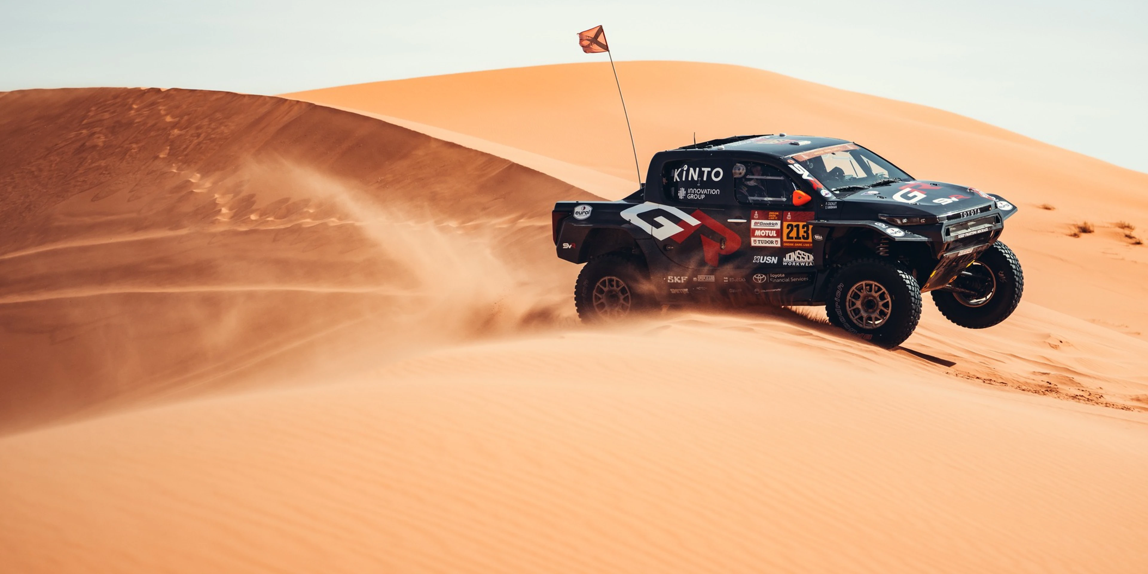 Toyota delivers a SA one-two on Stage 8, Al-Attiyah retains lead