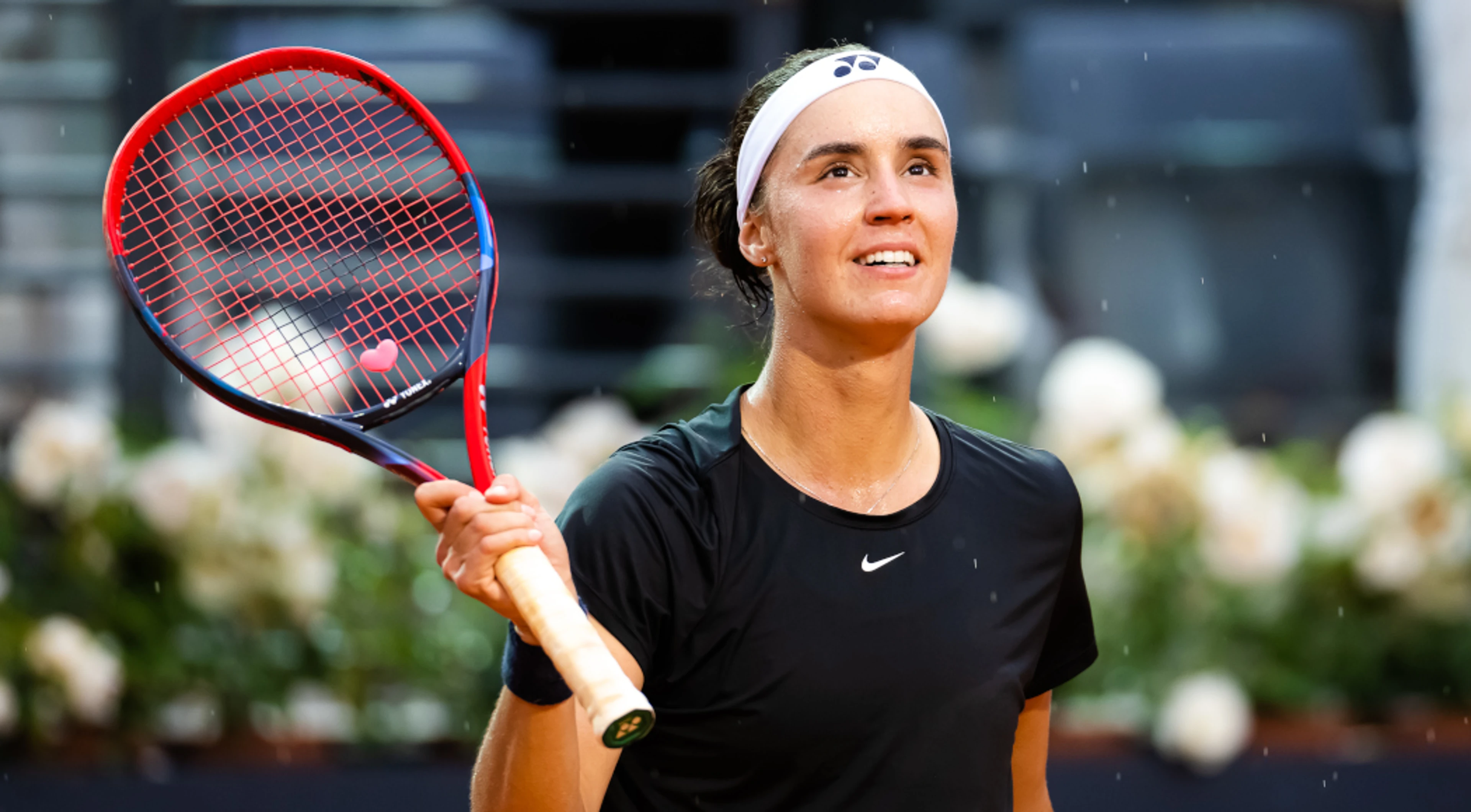 Kalinina outduels Russia's Kudermetova to reach Rome final