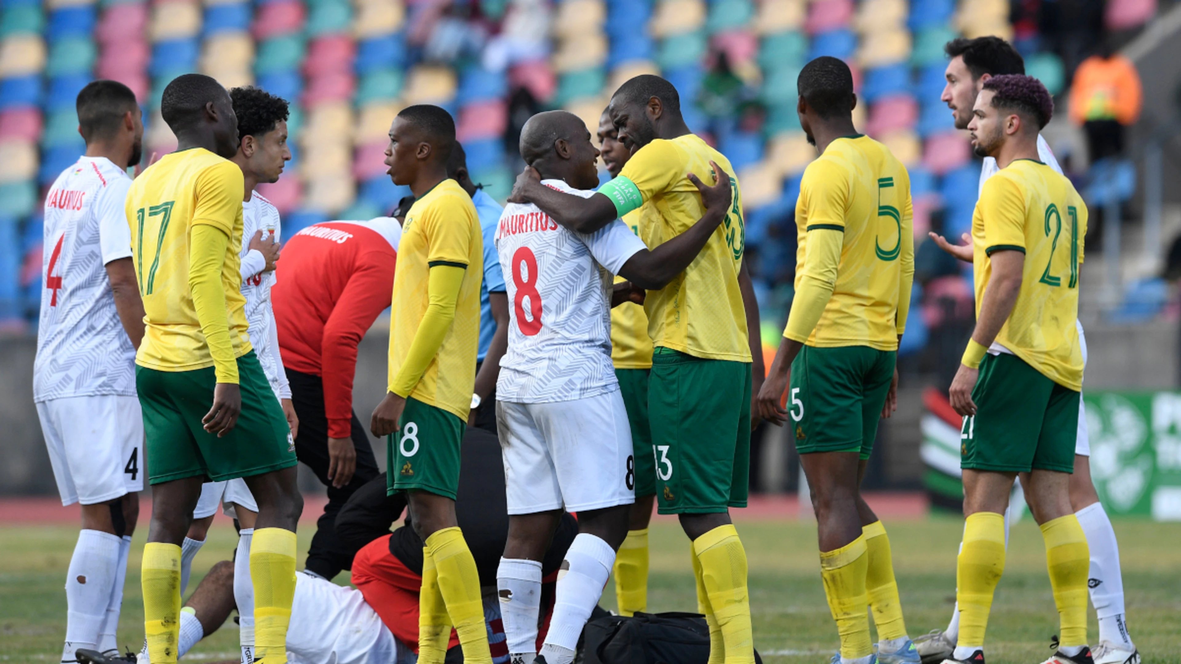 South Africa, Angola book semifinal places in Mangaung