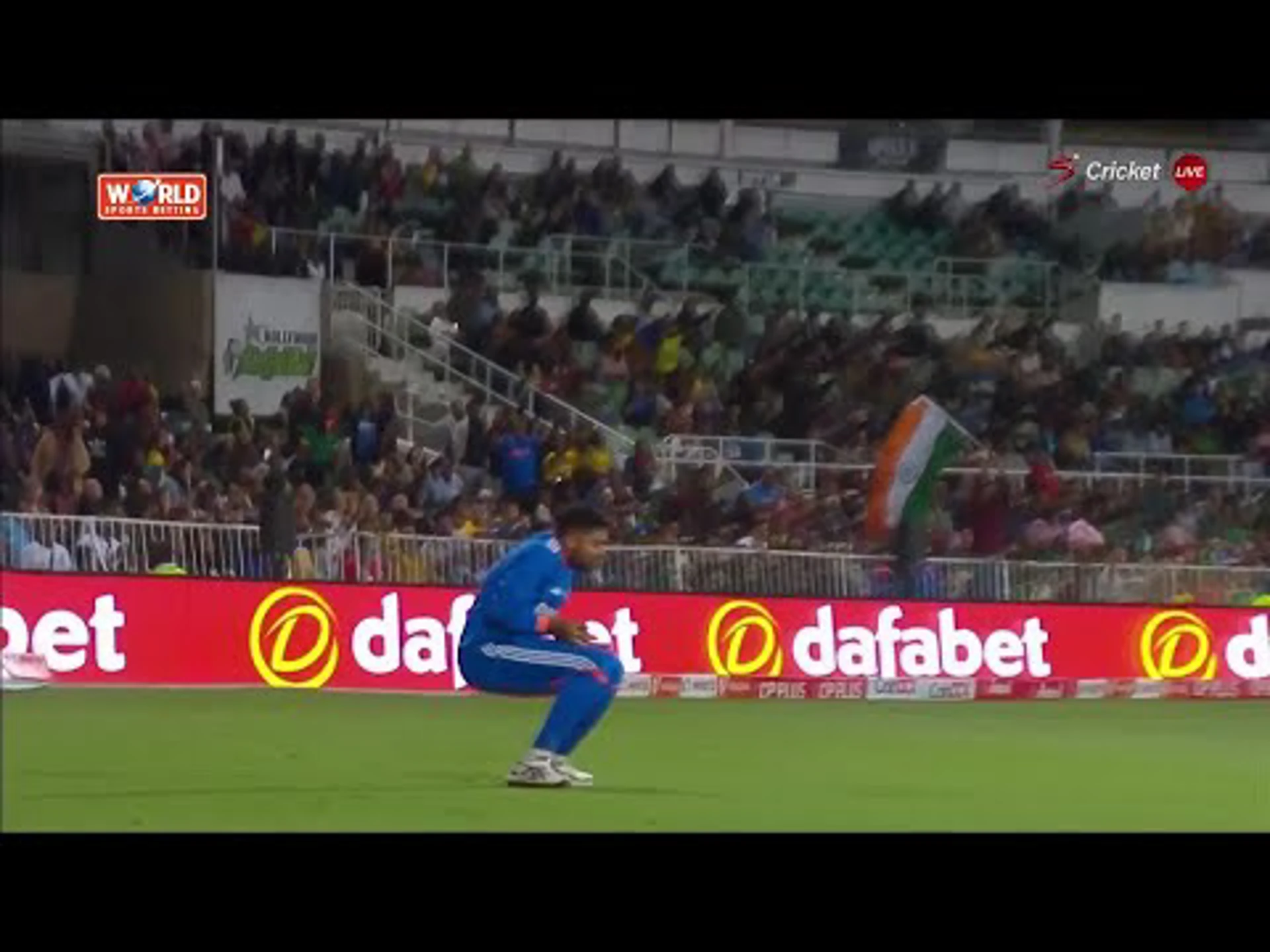 South Africa v India | 1st T20 | 2nd innings | Varun Chakravarthy 6