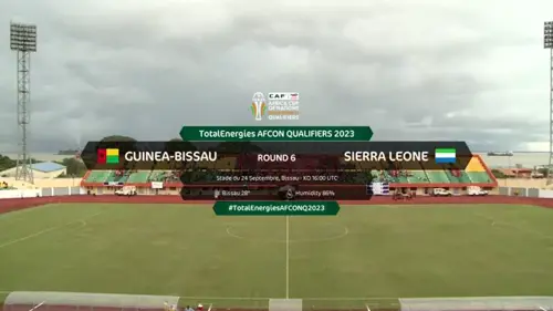 Guinea Bissau v Sierra Leone | Match Highlights | Africa Cup Of Nations Qualifier