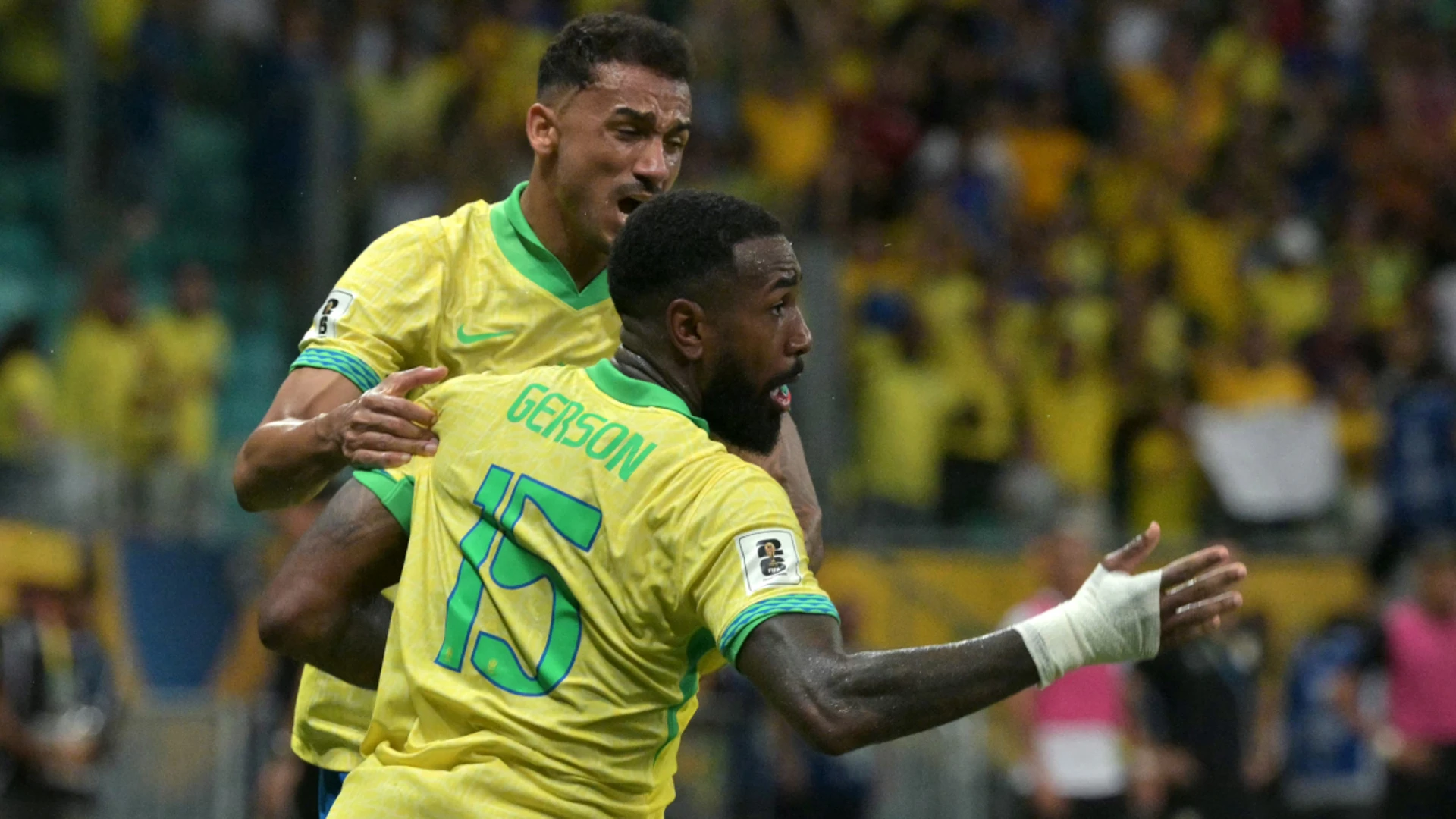 Gerson stunner gives Brazil draw with Uruguay in World Cup qualifier