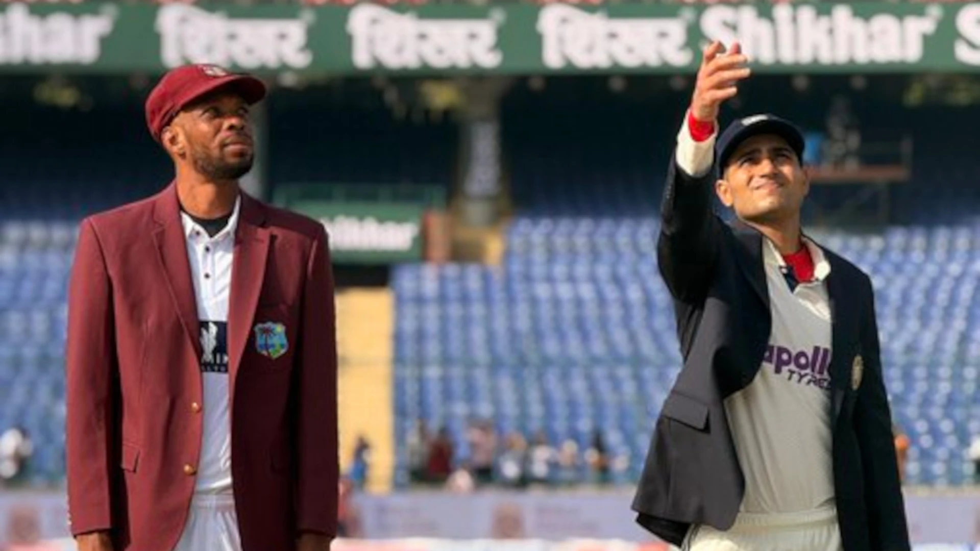 Unchanged India elect to bat v West Indies