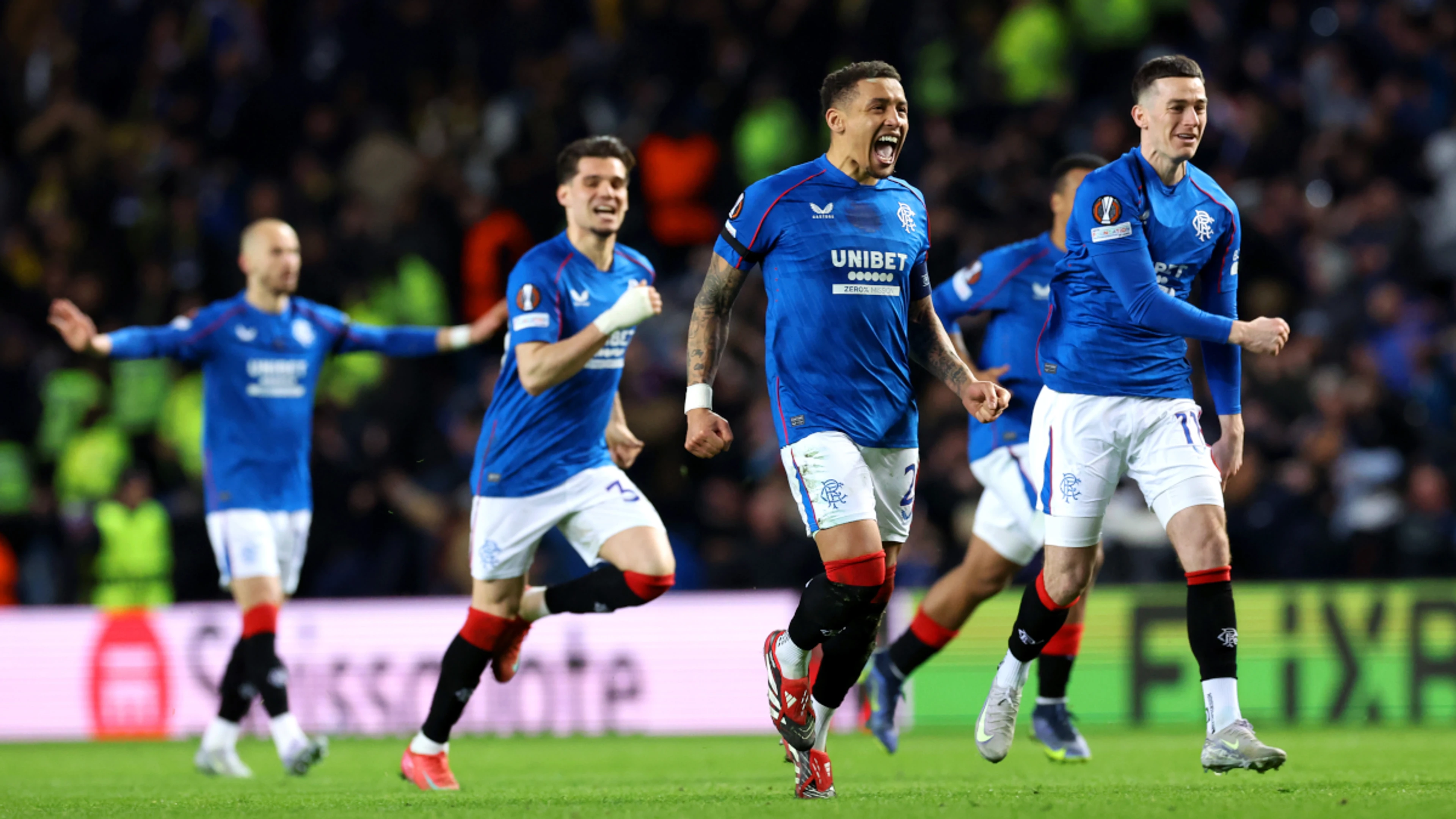 Rangers down angry Mourinho's Fenerbahce to reach Europa League quarters