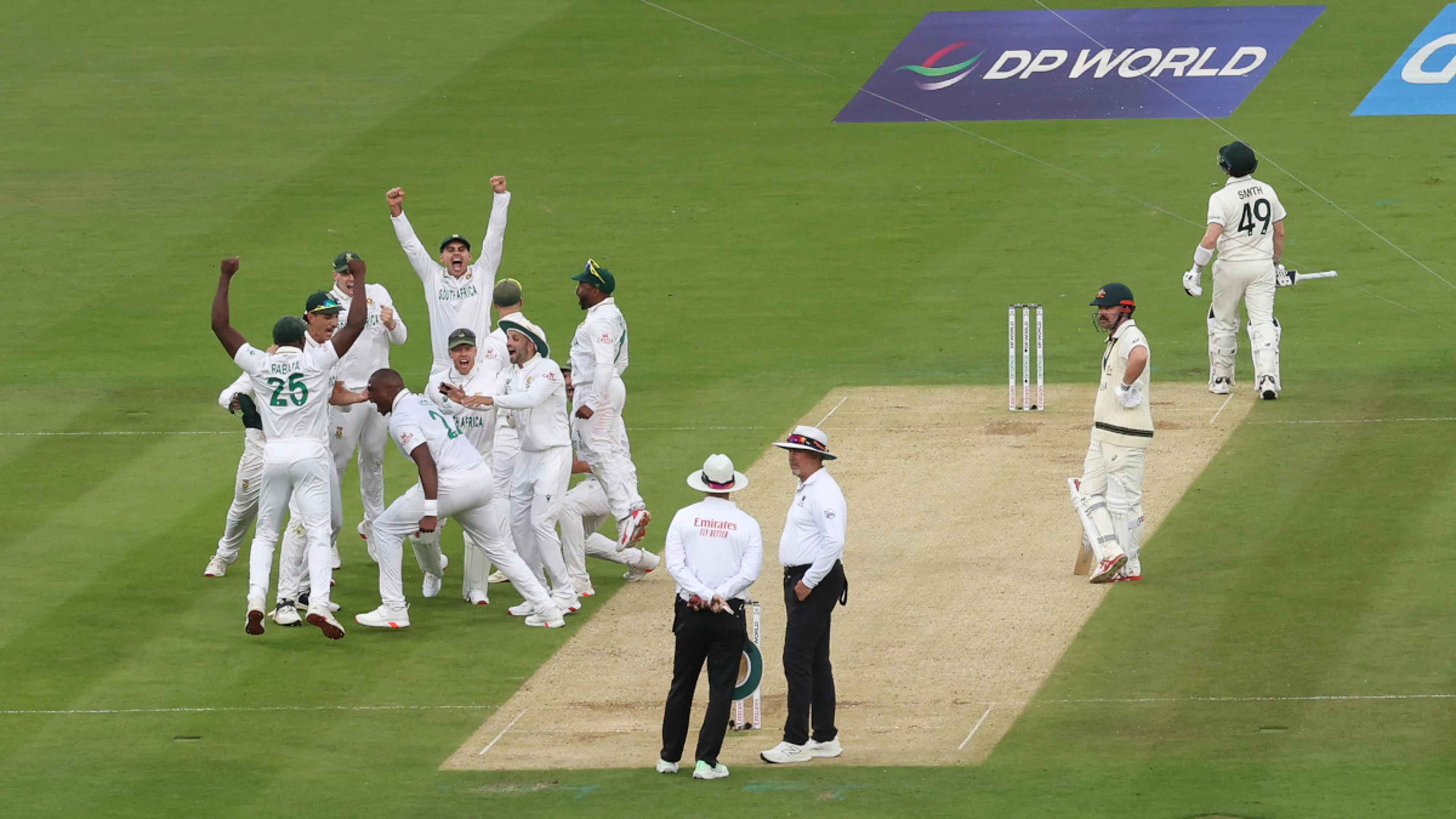 DAY 2: Cummins, Carey shine as Australia remain on top despite collapse