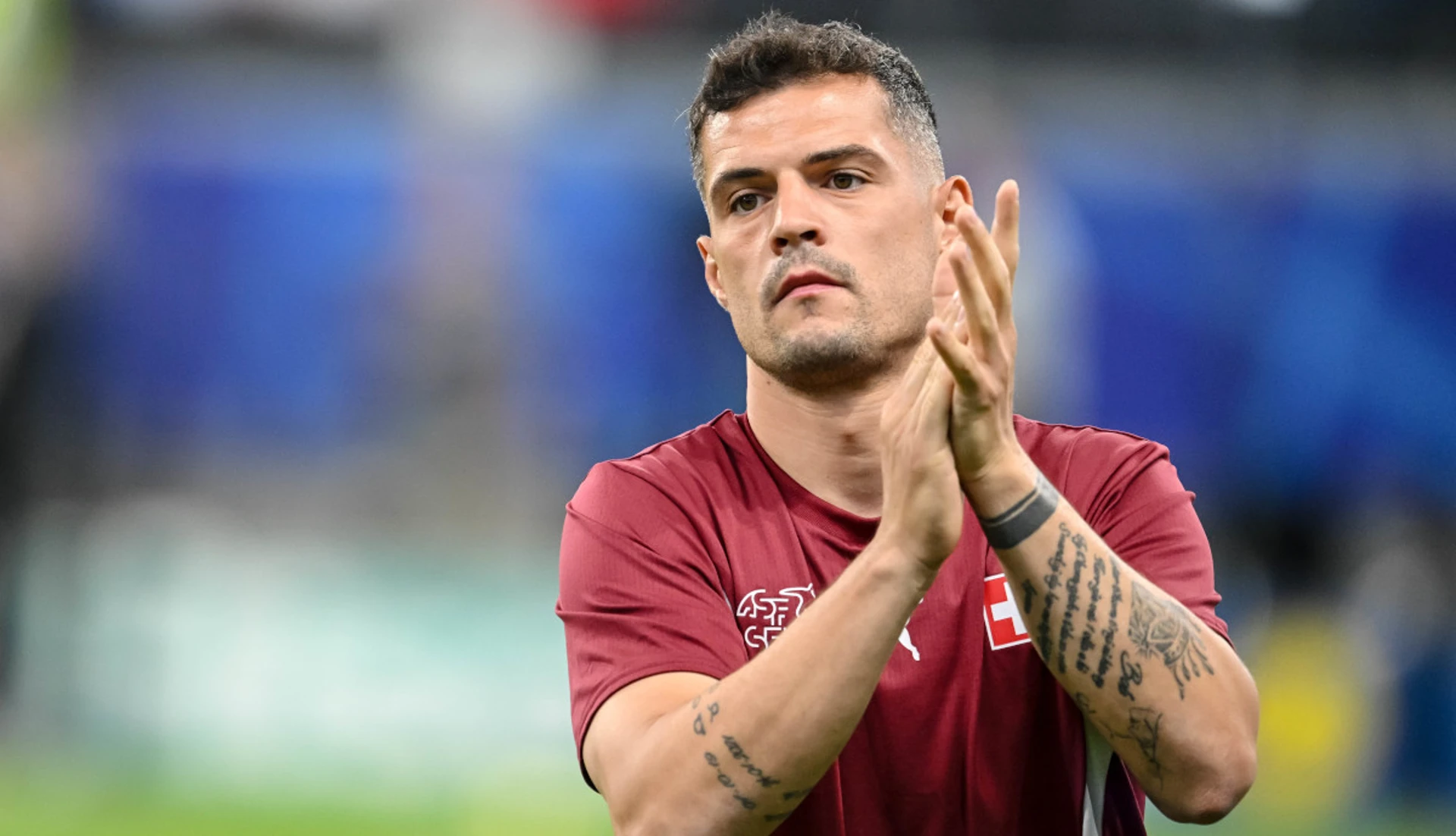 Xhaka hails revamped Swiss after reaching knockout stages again