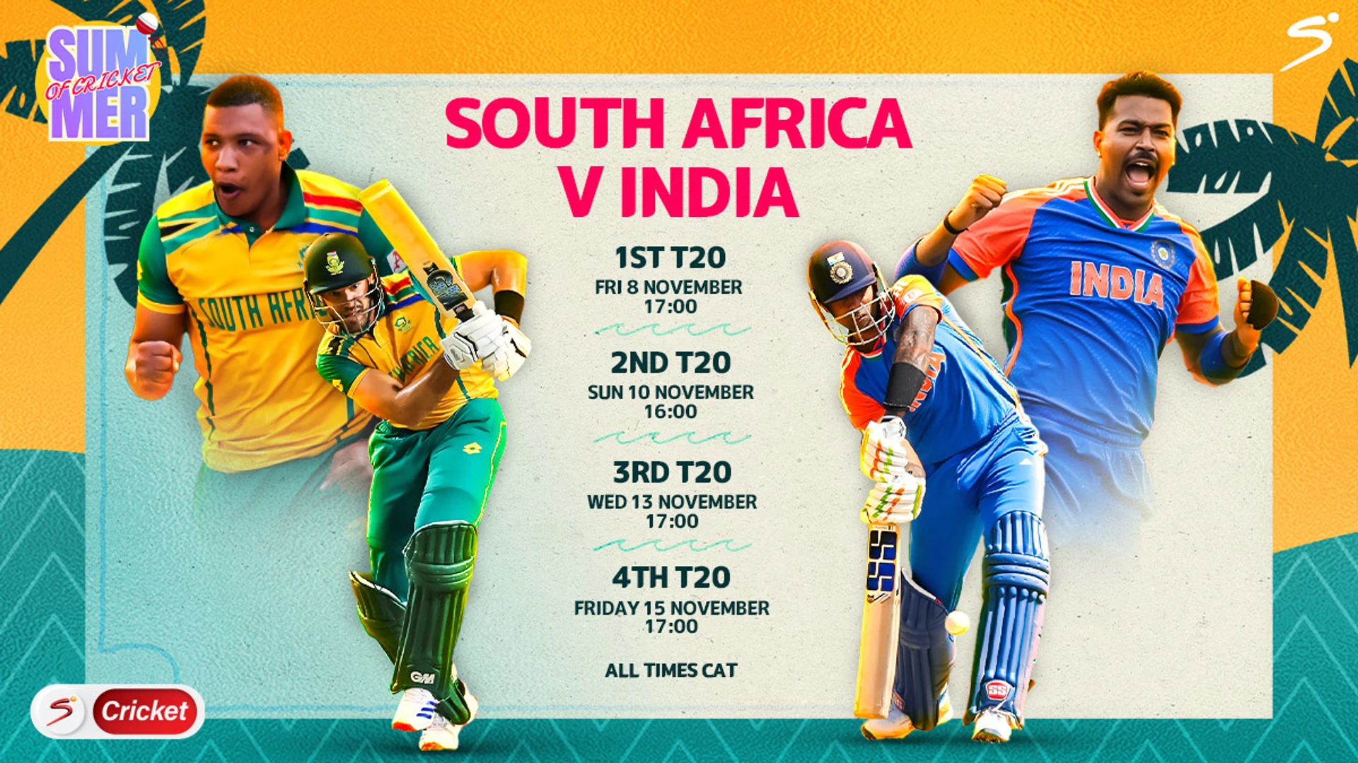 Proteas and India in four-match WC final rematch