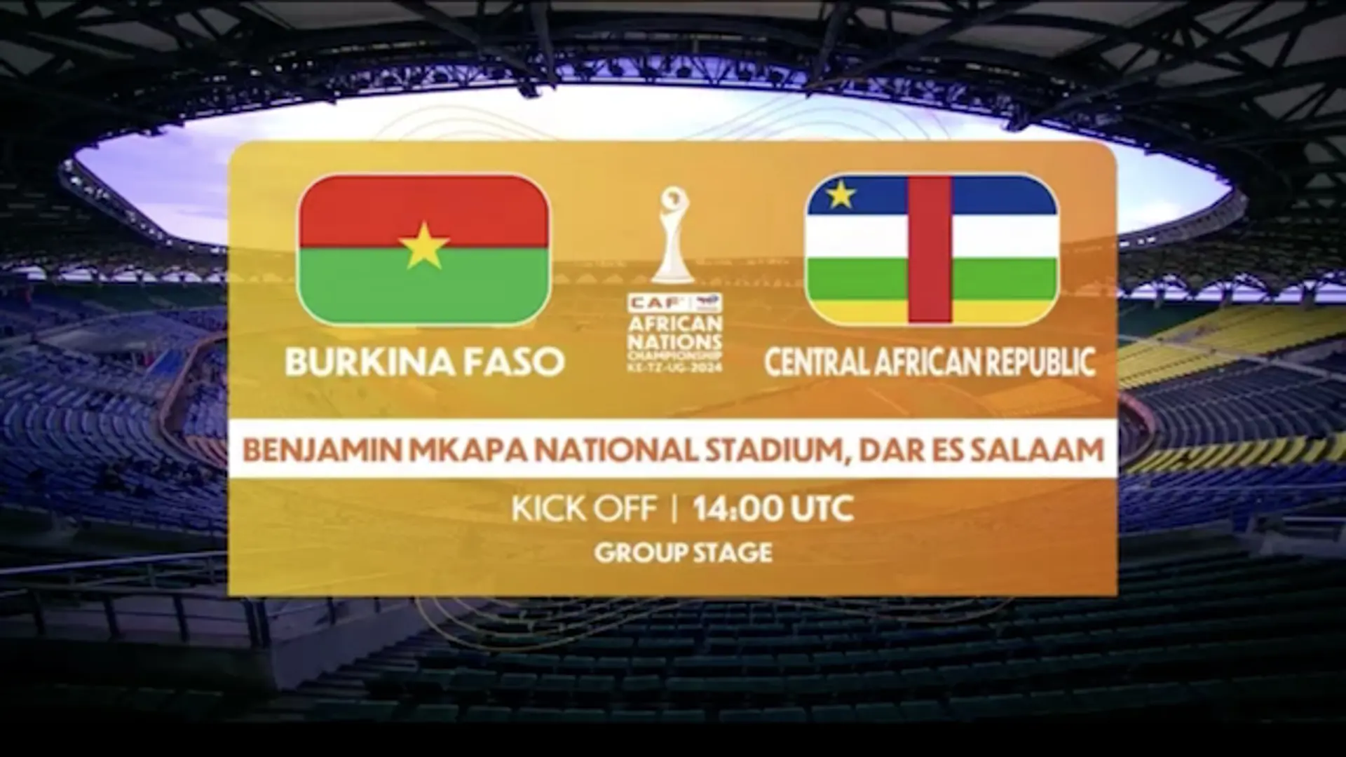 Burkina Faso v Central African Republic | Match Highlights | African Nations Championship (CHAN)