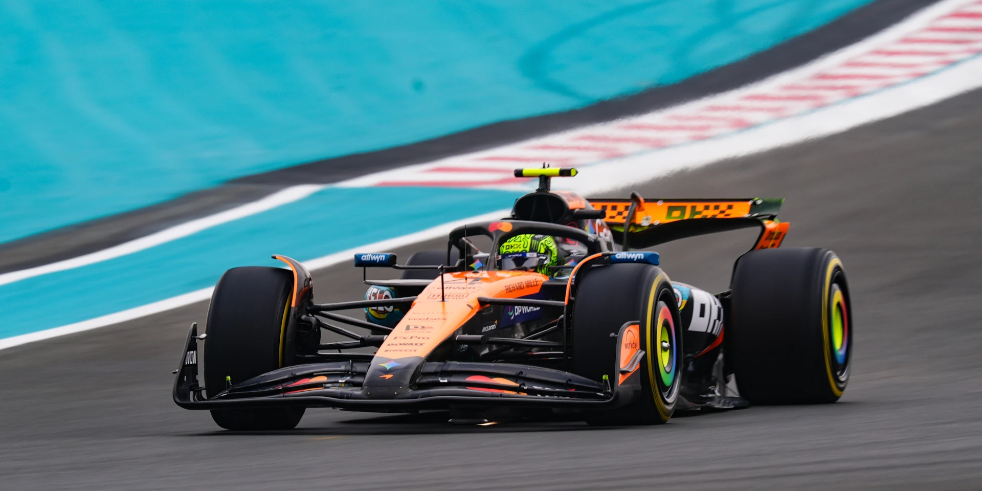 Norris edges Verstappen in opening practice for season-ending Abu Dhabi GP