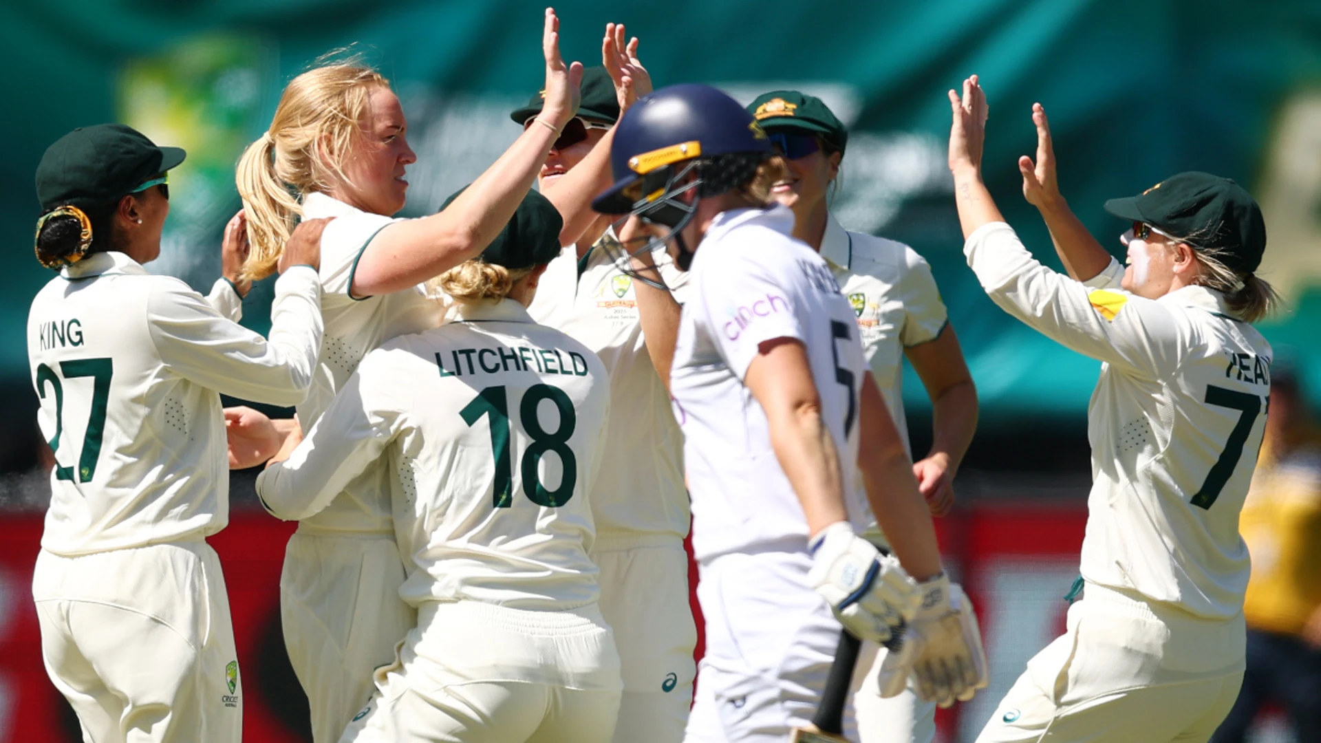 Australia thrash England in one-off women's test for Ashes whitewash