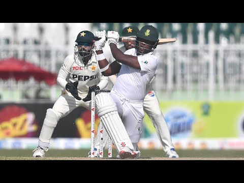 Kagiso Rabada 71 Runs | Pakistan v South Africa | 2nd Test Day 3