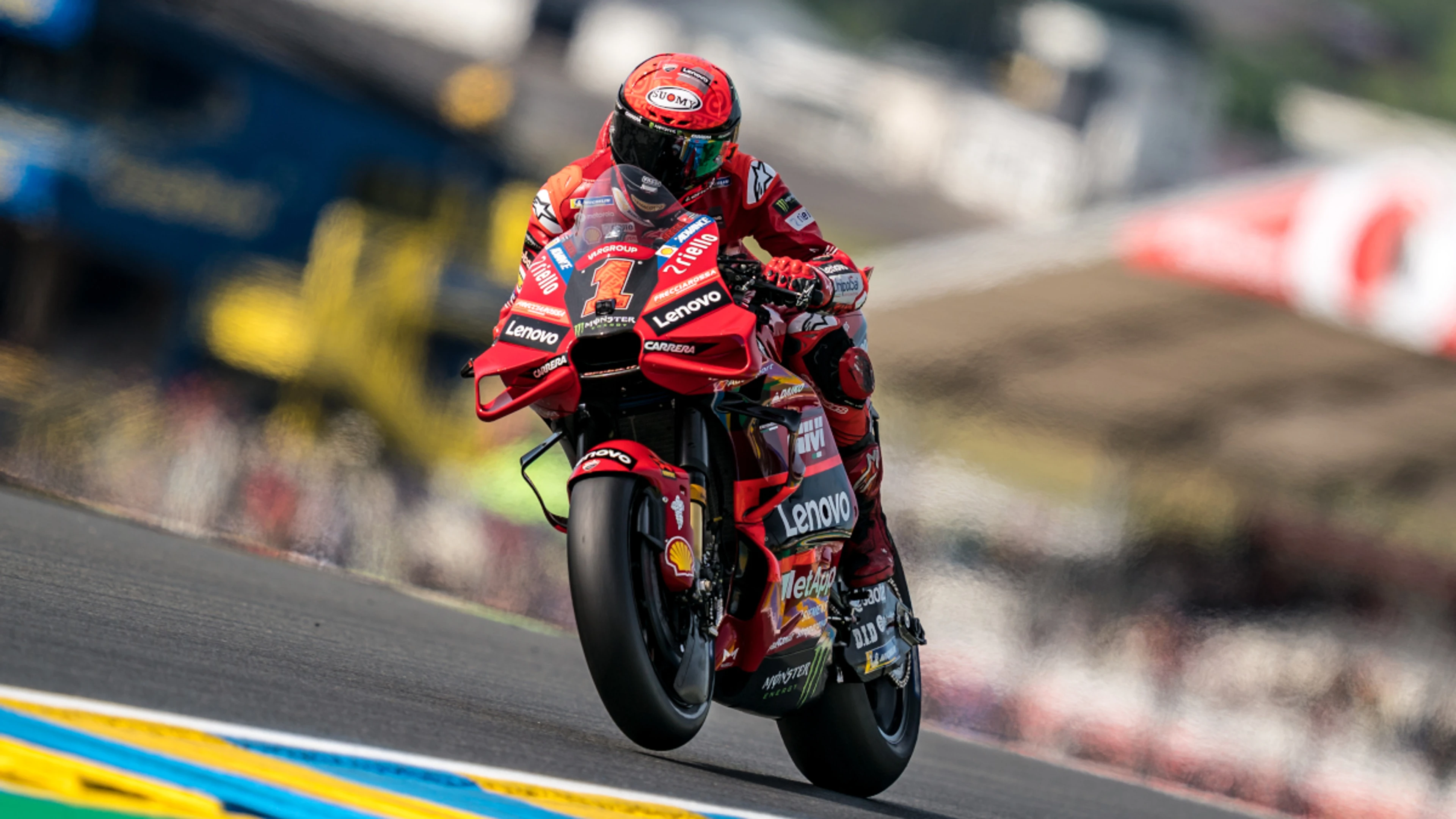 Bagnaia pips returning Marquez to take Le Mans pole