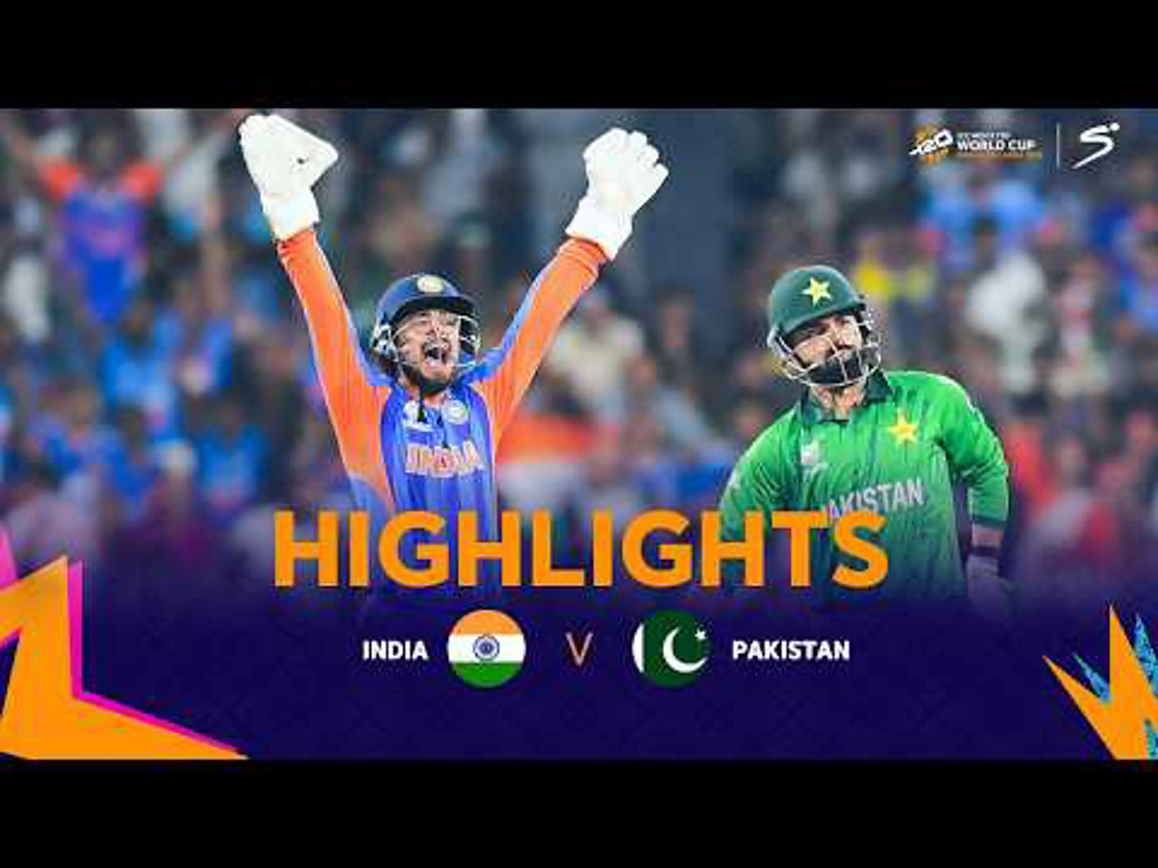 India v Pakistan | Match Highlights | ICC T20 World Cup Group A