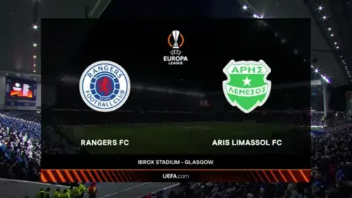 Rangers FC v Aris Limassol | Match Highlights | UEFA Europa League | Group C