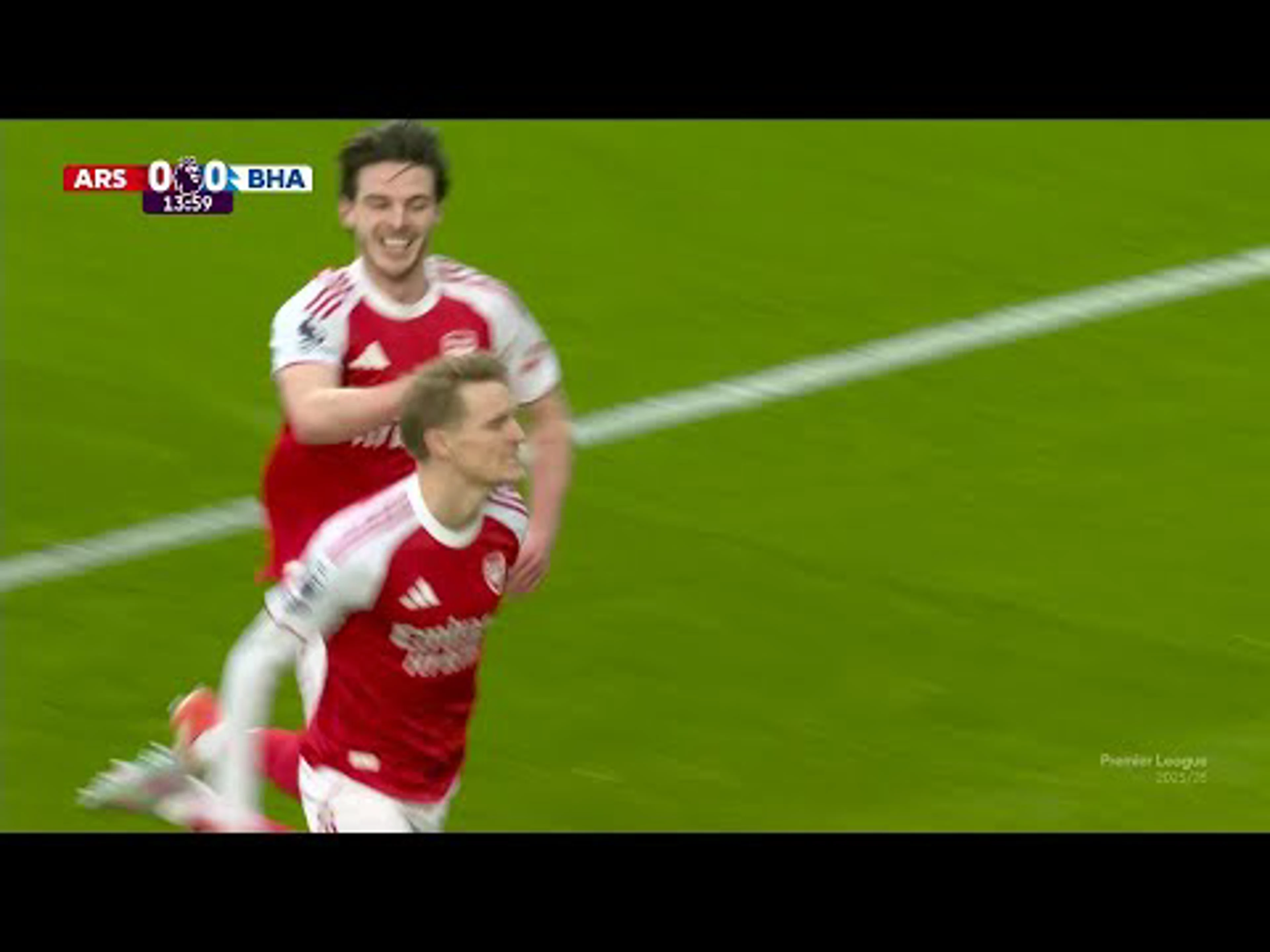 Martin Ødegaard | 14ᵗʰ Minute Spectacular Short Goal v Brighton