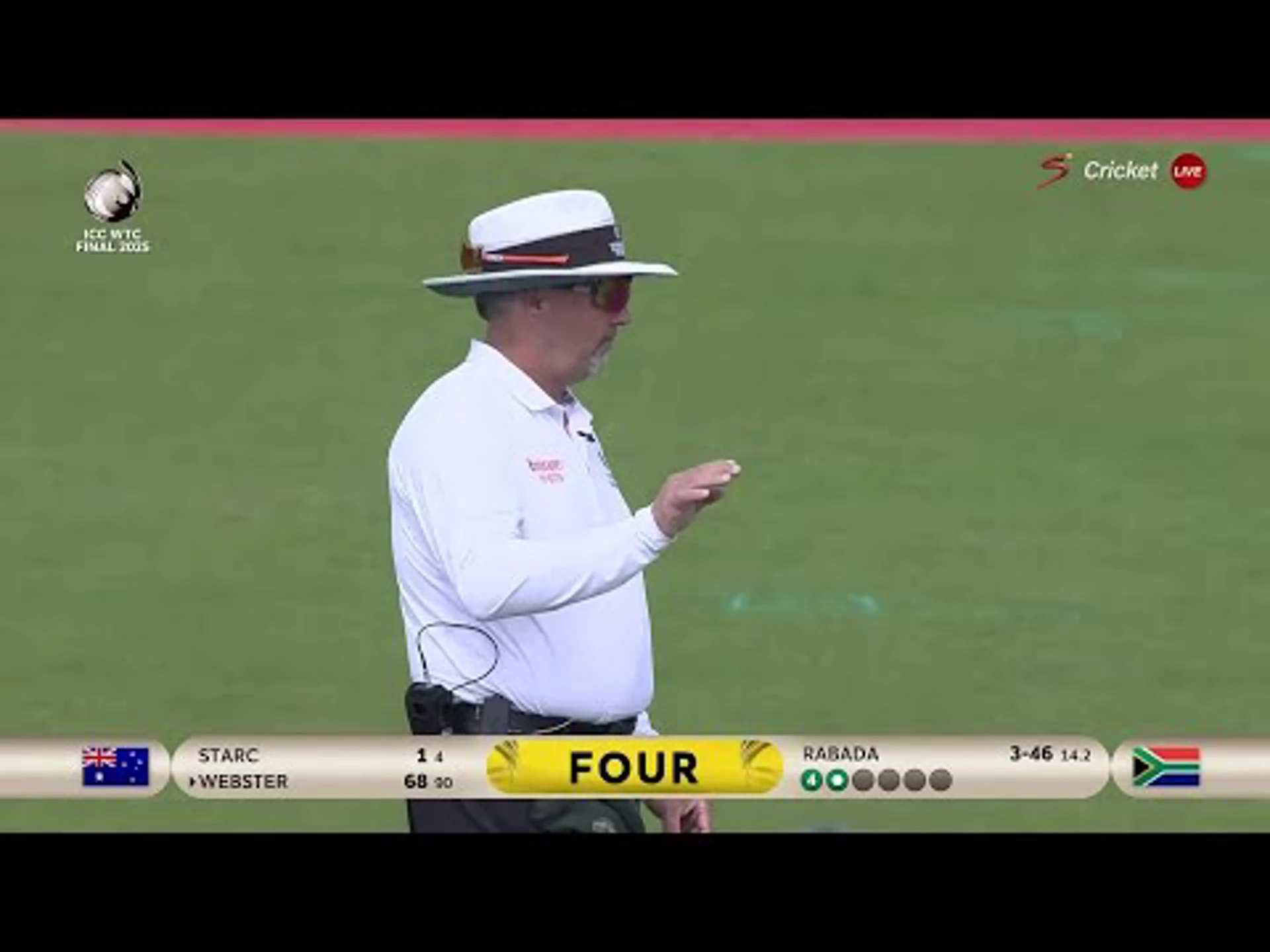 Beau Webster 1st Inning Top Runs