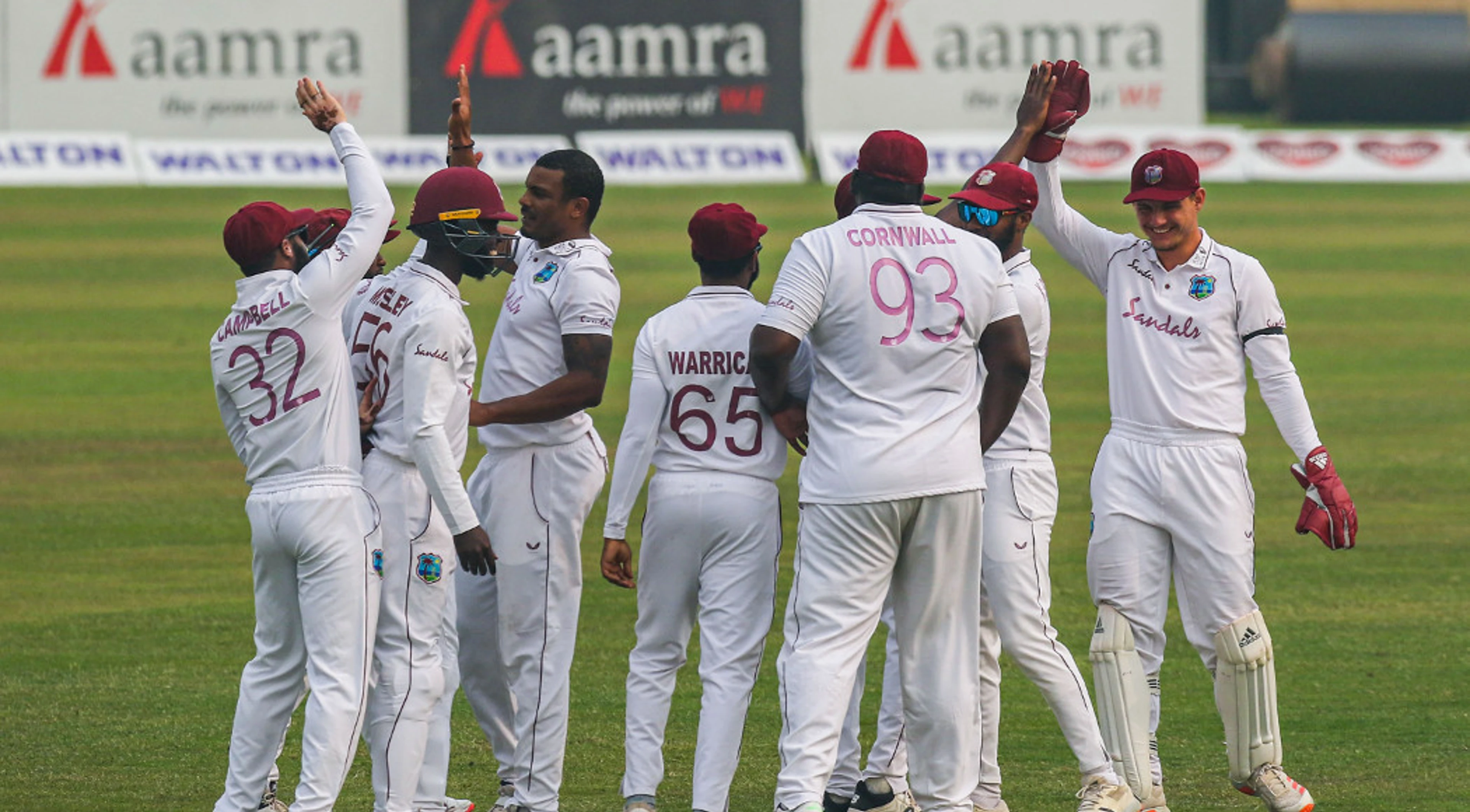 West Indies, Sri Lanka draw second test