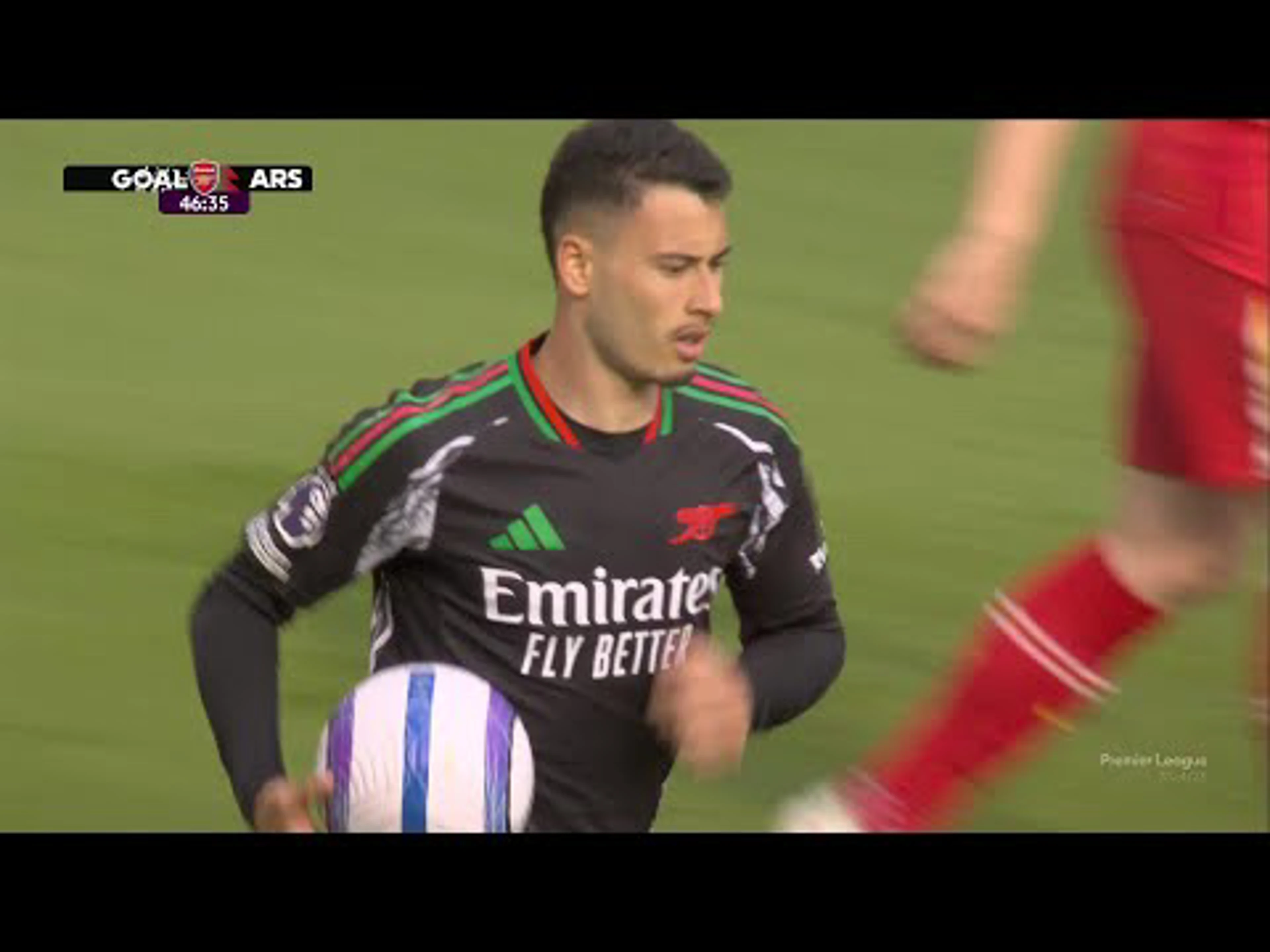 Gabriel Teodoro Martinelli Silva | 47ᵗʰ Minute Goal v Liverpool
