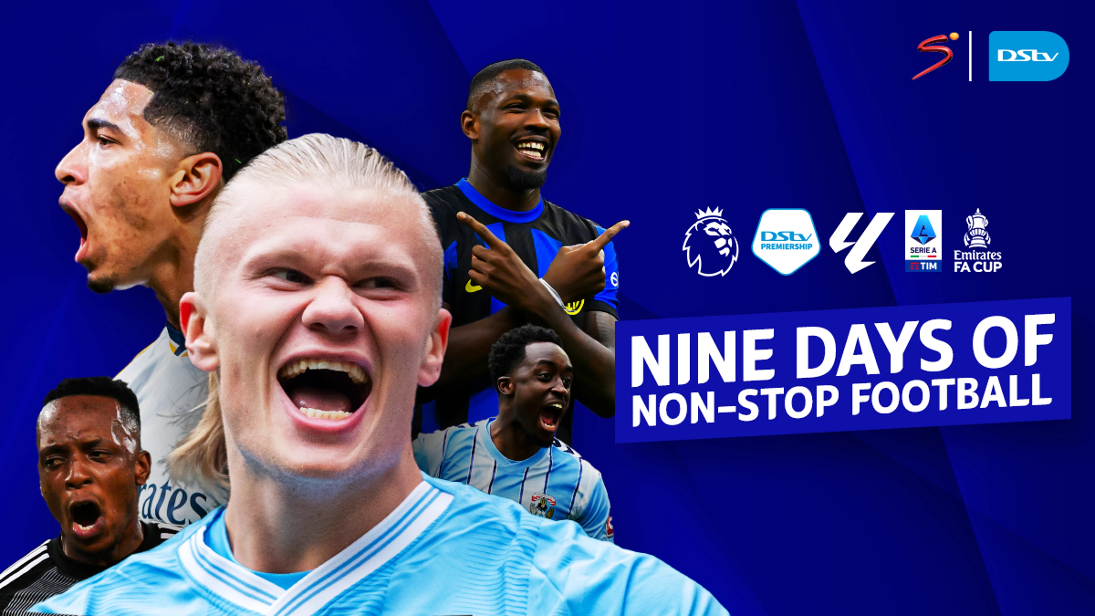 Nine days of non-stop football on SuperSport