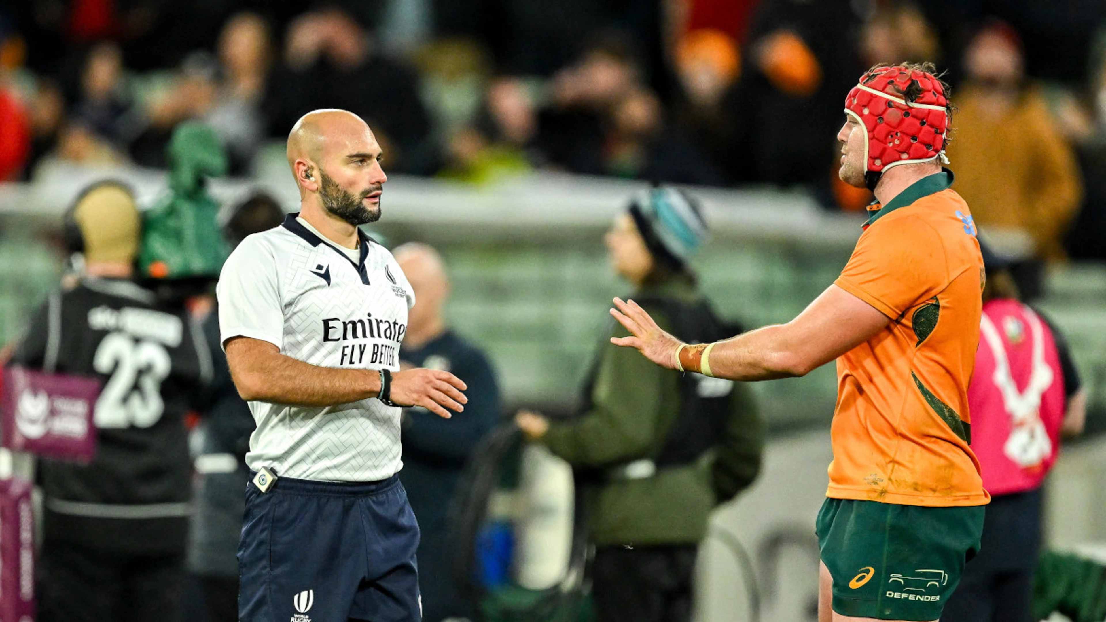 World Rugby back match officials over Lions clear-out decision