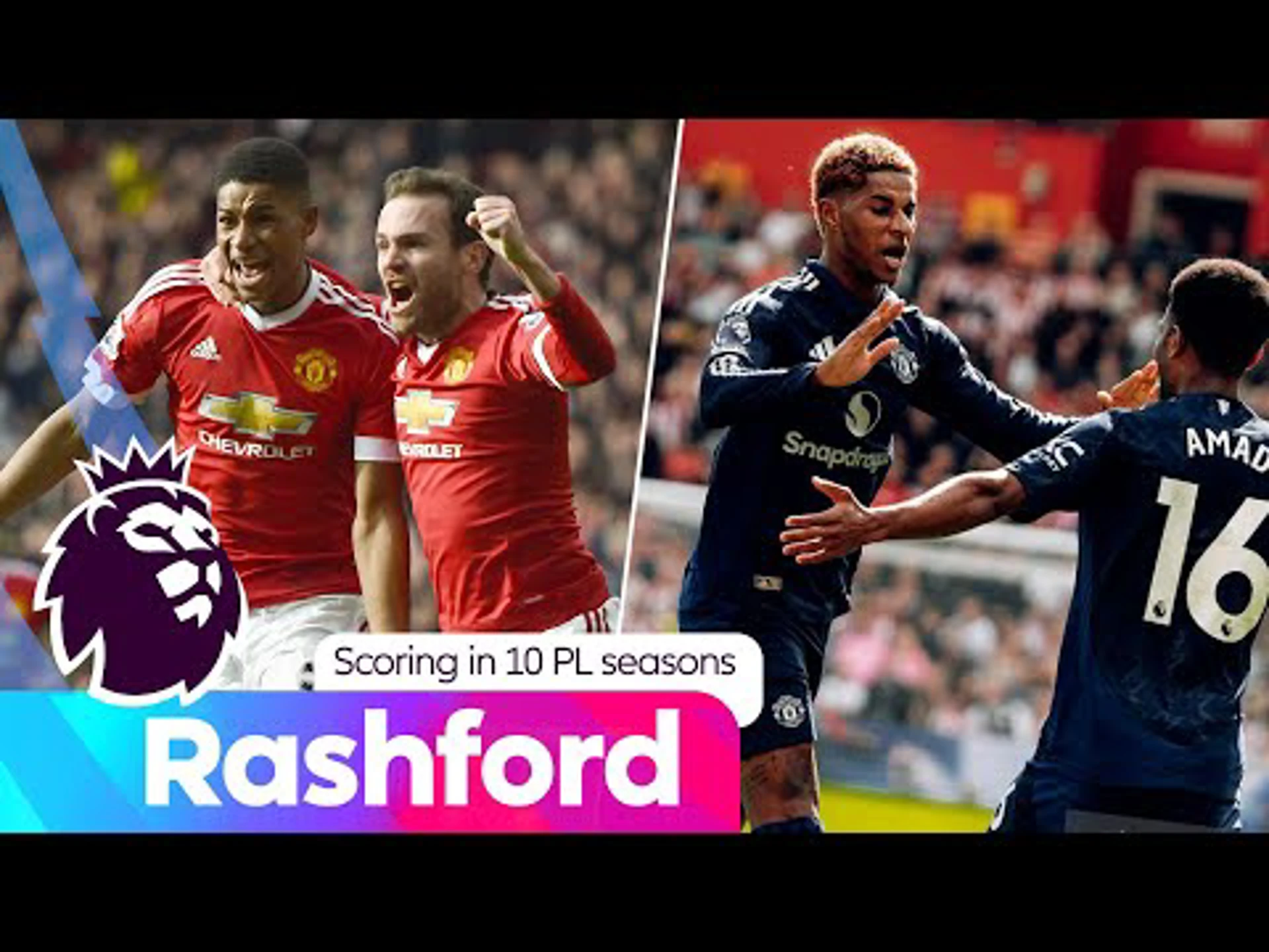 Rashford has now scored a goal in ten different seasons | Premier League