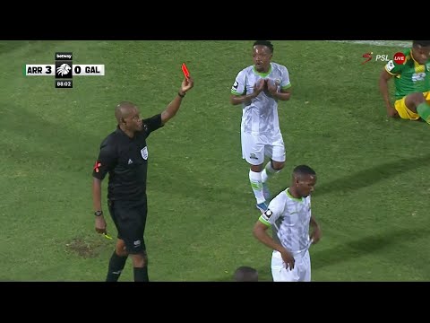 Simo Bright Mbhele | Red Card v Golden Arrows
