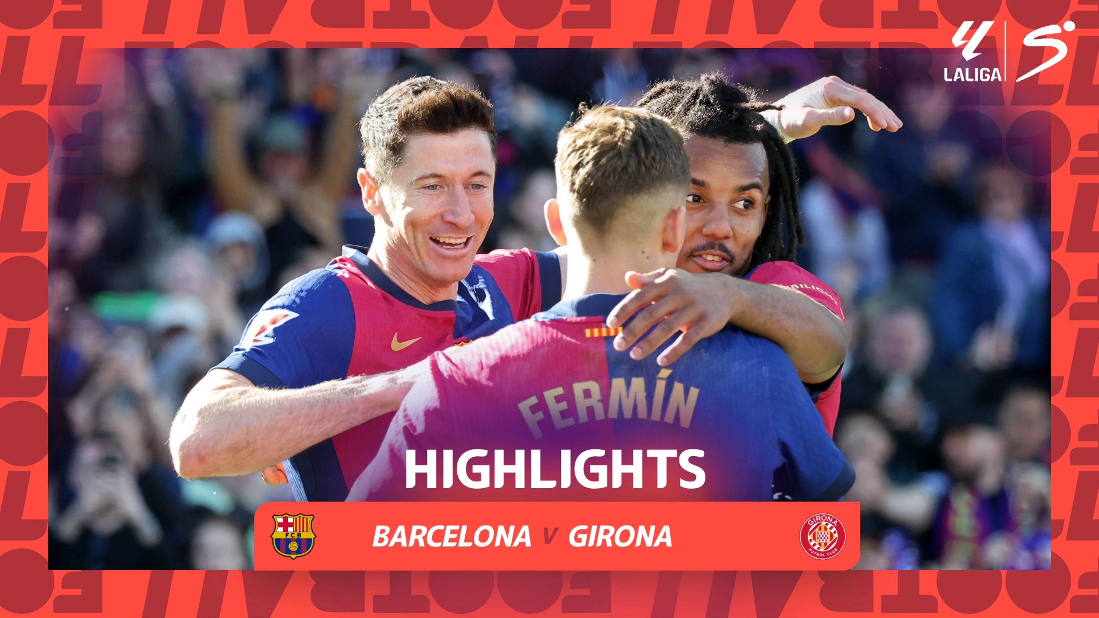 Barcelona v Girona | Match Highlights | LaLiga EA Sports Matchday 29
