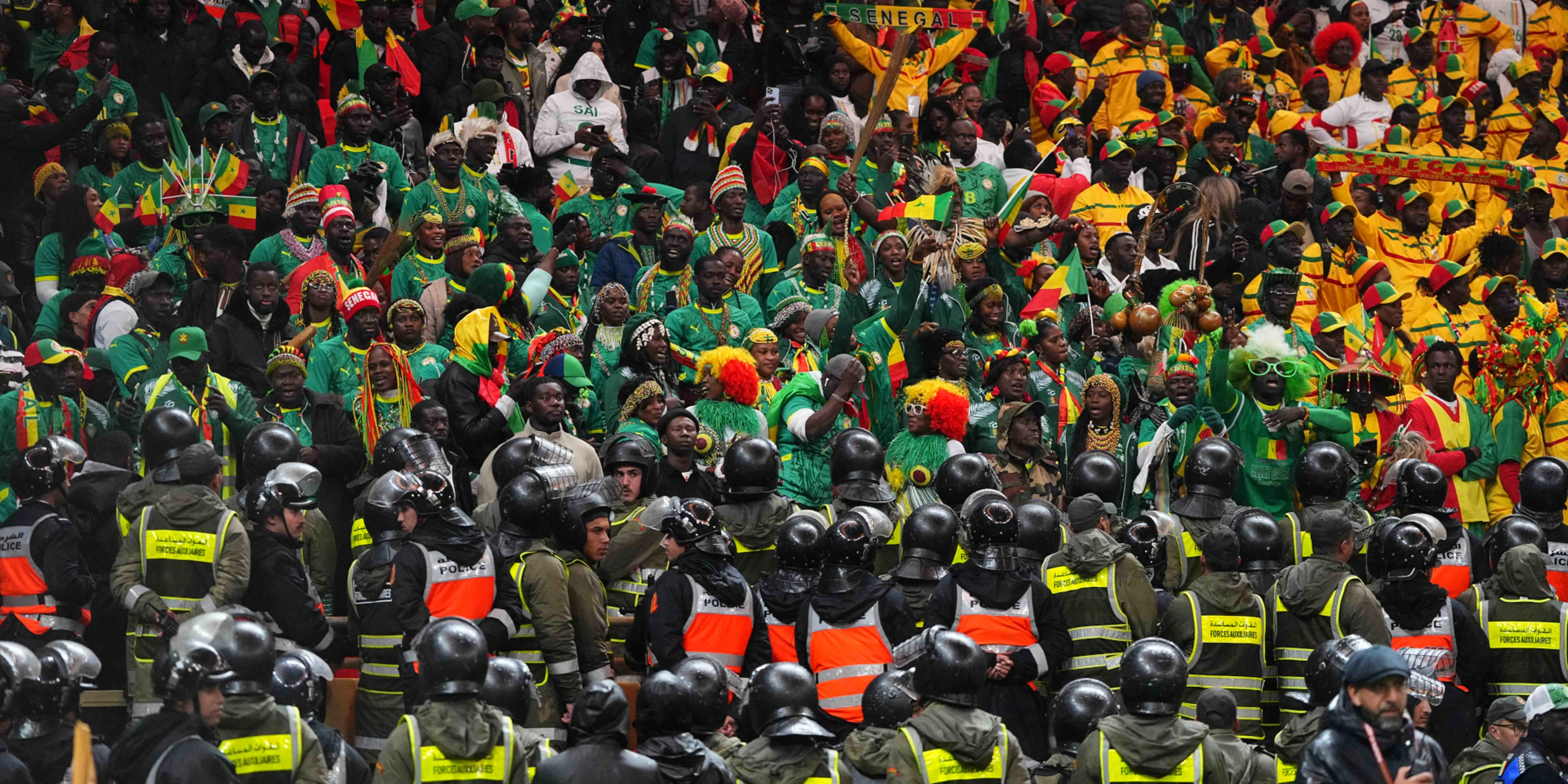 CAF to take 'appropriate action' following chaotic AFCON final scenes