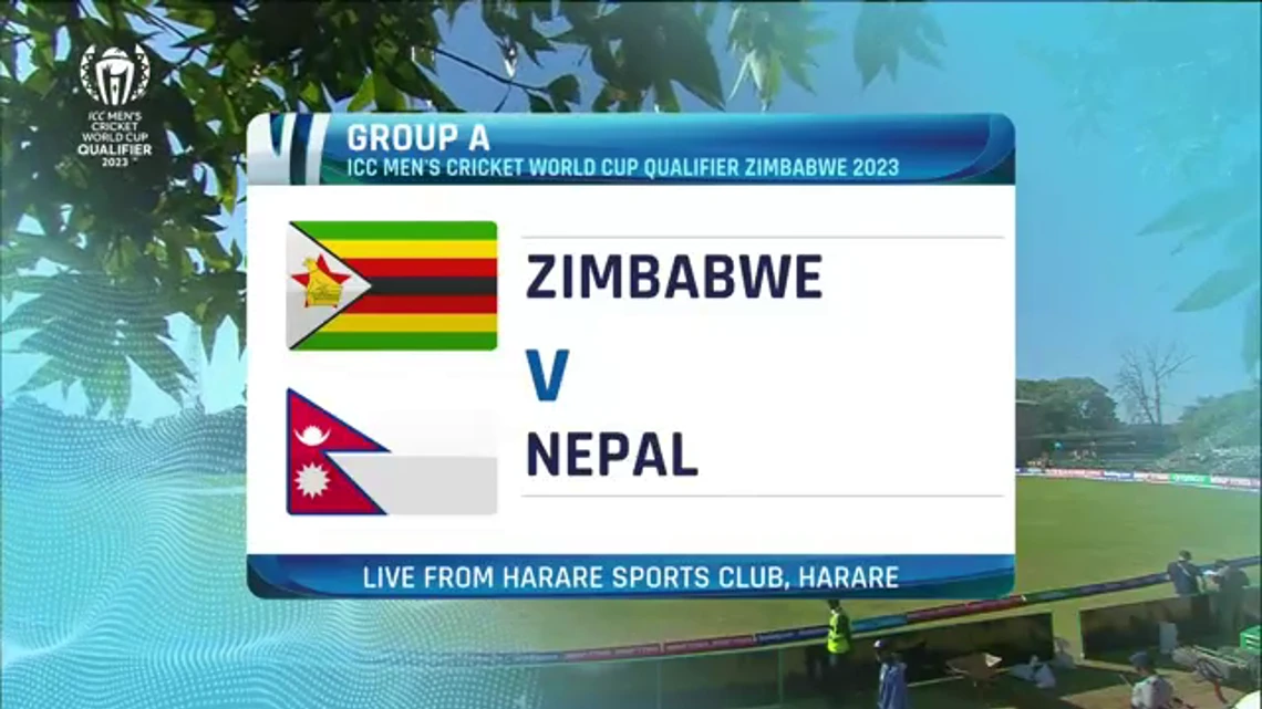 Zimbabwe v Nepal | Match Highlights | ICC Cricket World Cup Qualifier